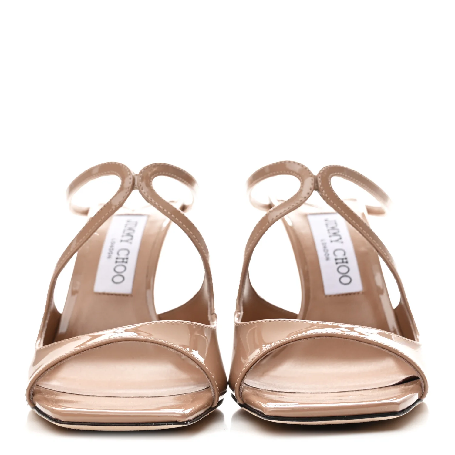 Patent Anise 95 Sandals 37.5 Ballet Pink - Image 3