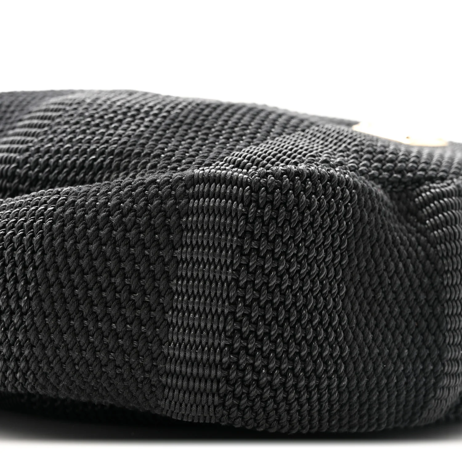 Raffia Large Sky Hobo Black - Image 9