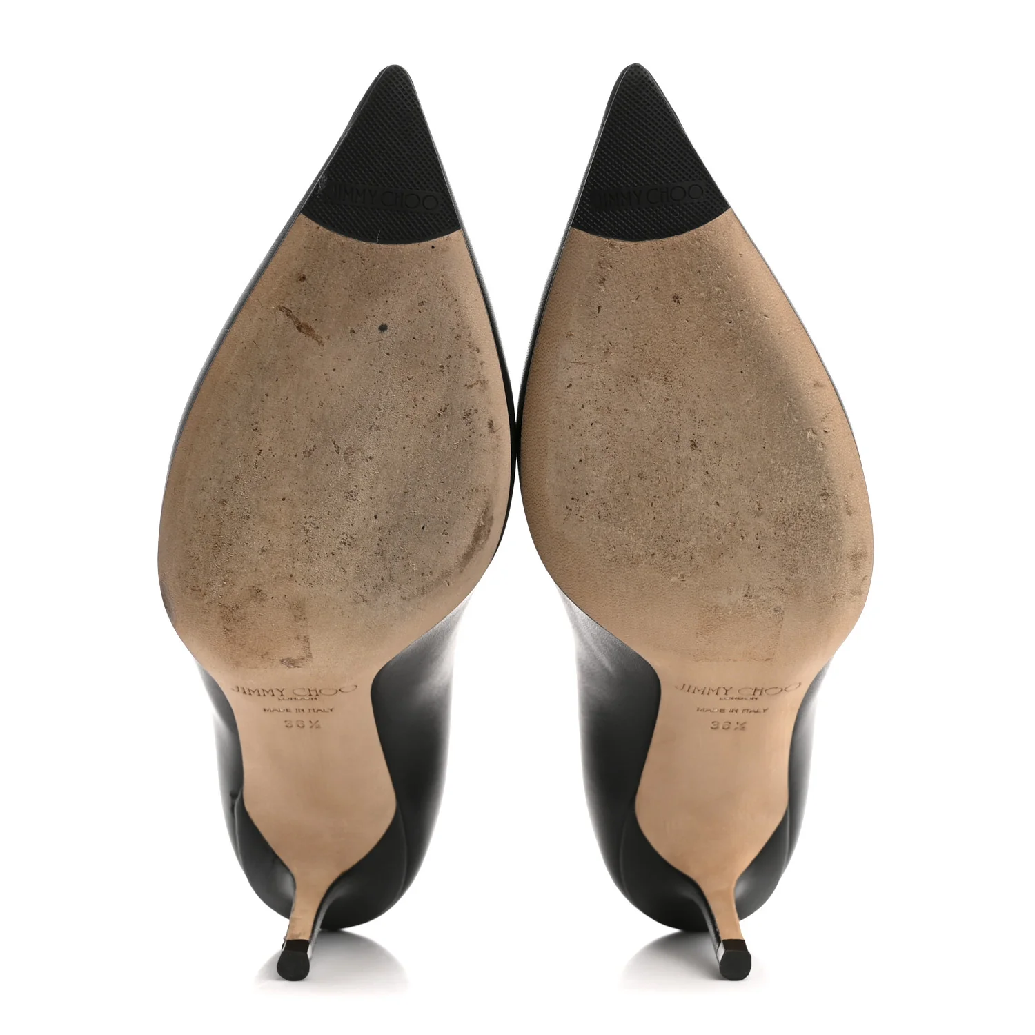Smooth Calfskin Marinda 65 Ankle Booties 36.5 Black - Image 6