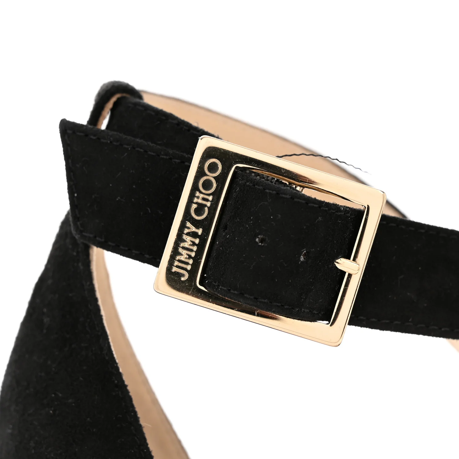 Suede Lottie Sandals 35.5 Black - Image 9