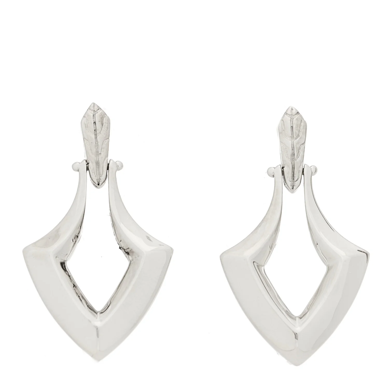 Sterling Silver Mamuli Drop Earrings