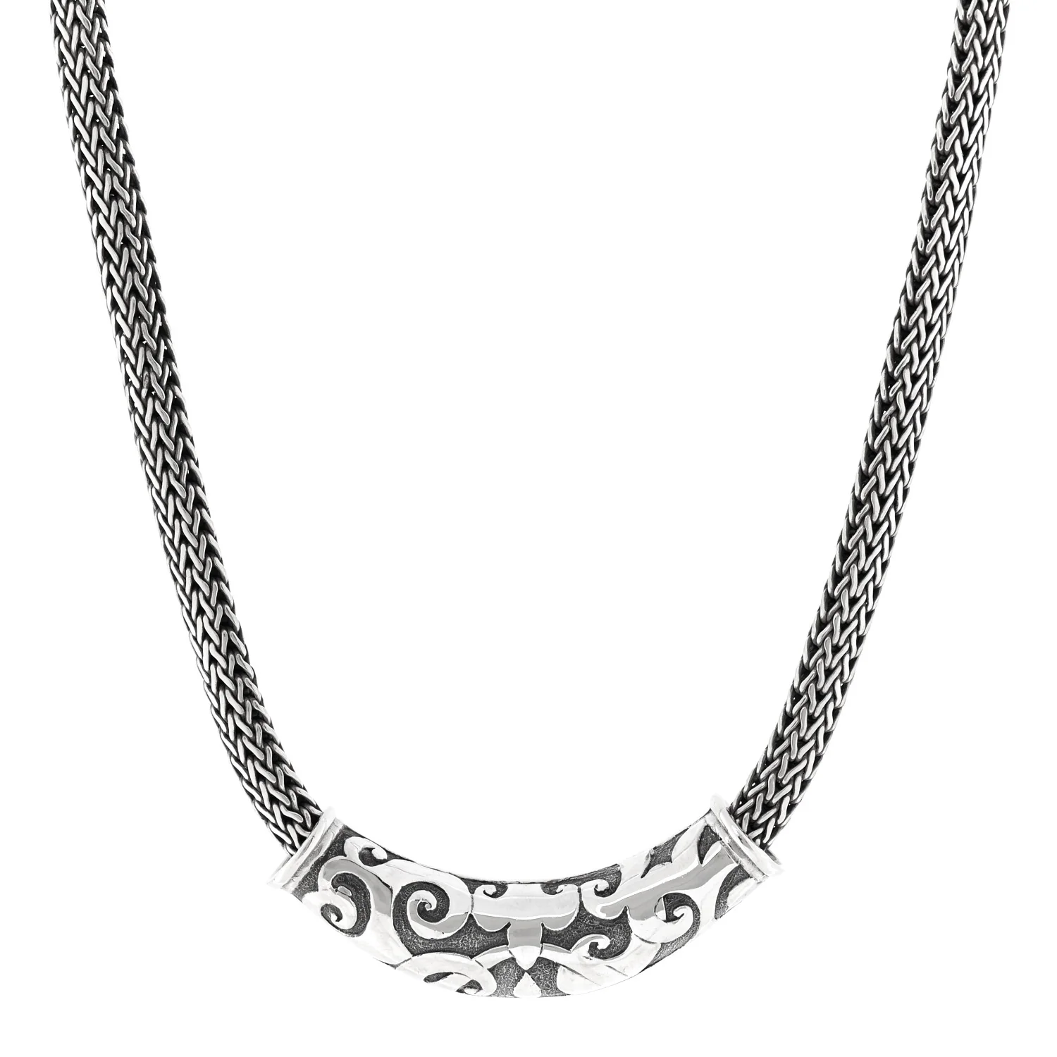 Sterling Silver Slide Pendant Necklace