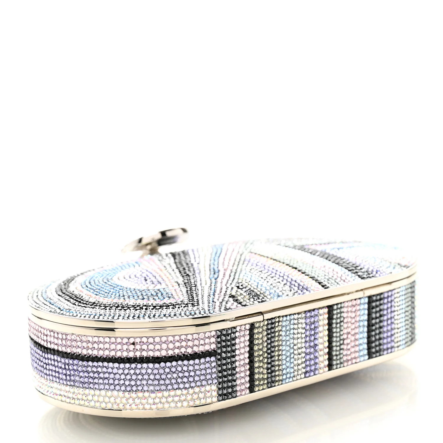Swarovski Crystal Minaudiere Clutch Multicolor - Image 5