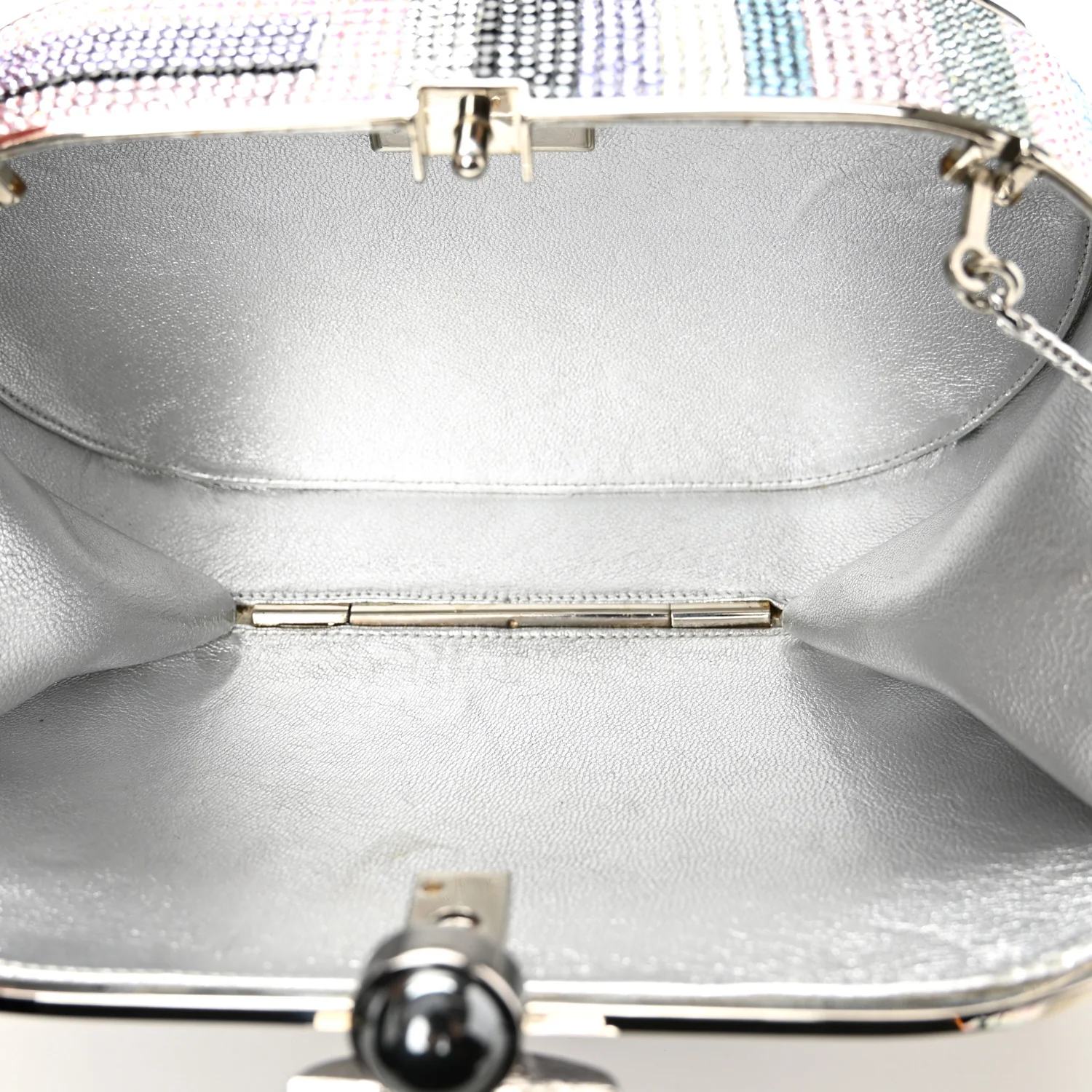 Swarovski Crystal Minaudiere Clutch Multicolor - Image 6