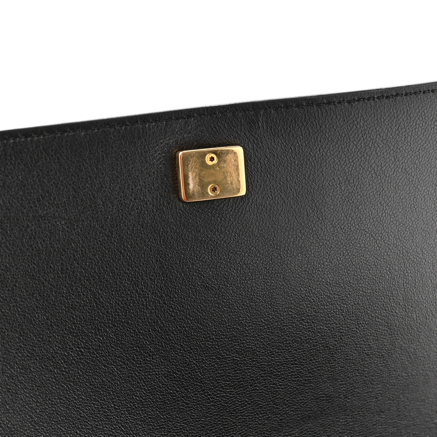 Calfskin Audrey Crossbody Black - Image 11