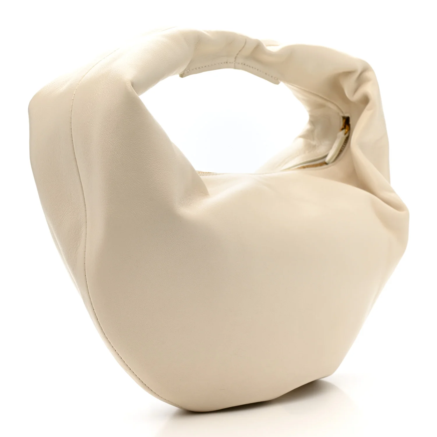 Calfskin Medium Olivia Hobo Off White - Image 3