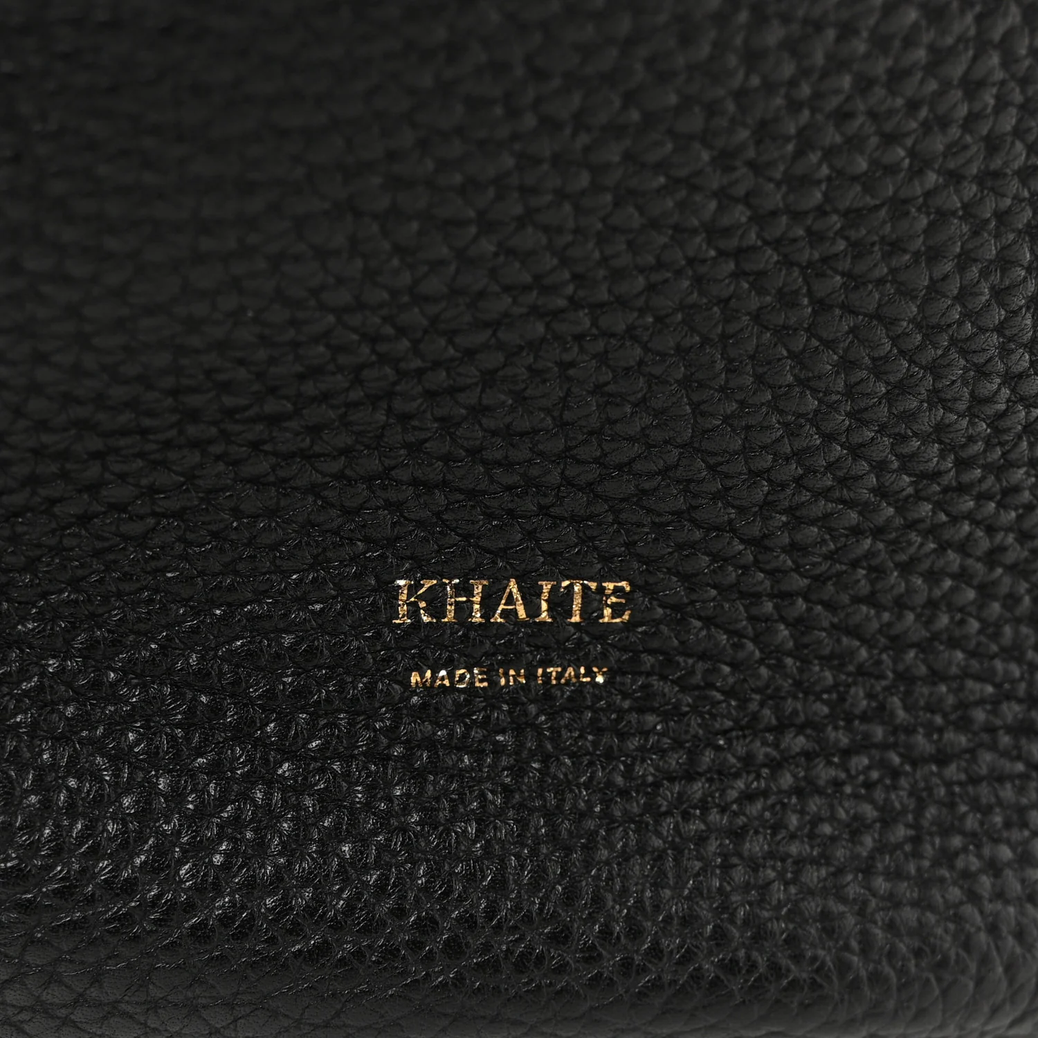 Pebbled Sport Calfskin Medium Lotus Tote Black - Image 7