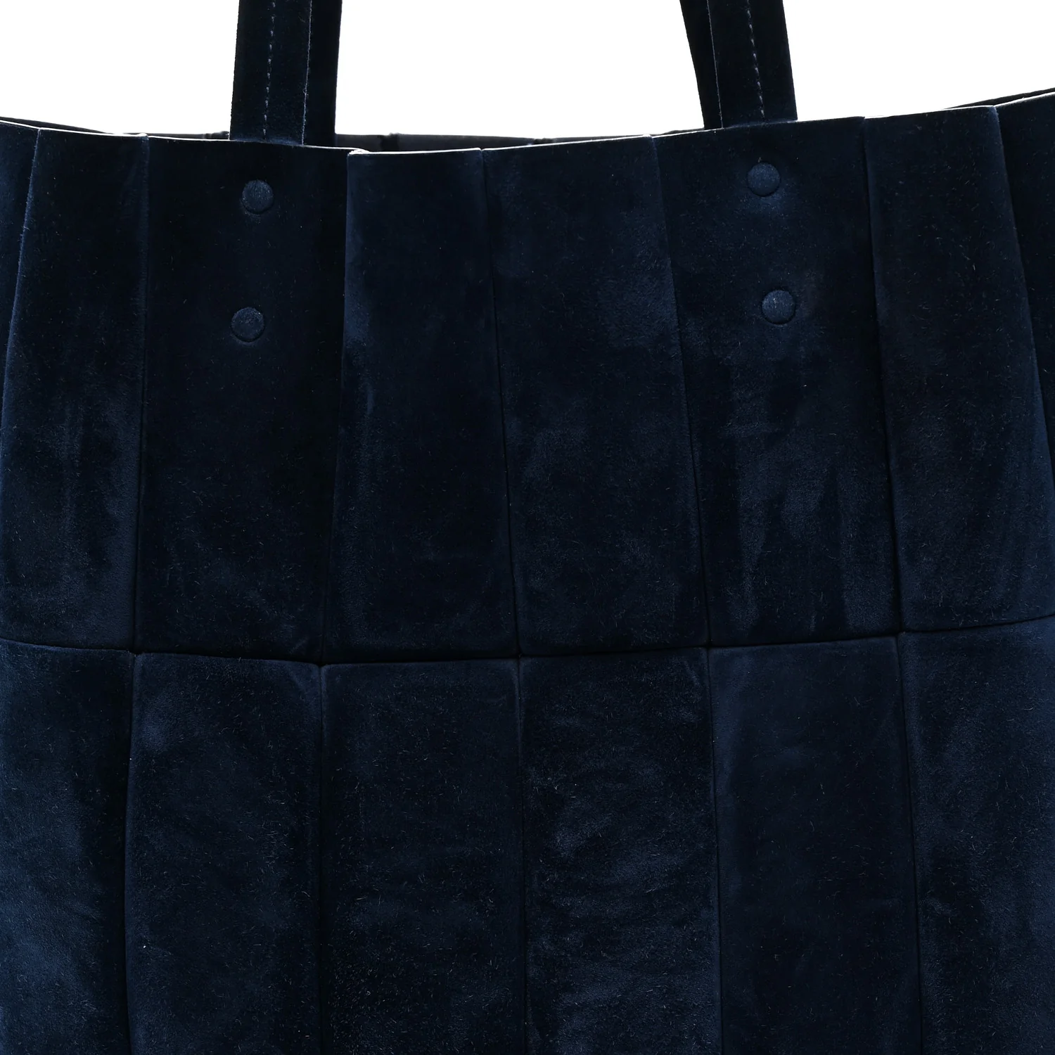 Suede Calfskin Kidskin Zoe Tote Midnight - Image 8