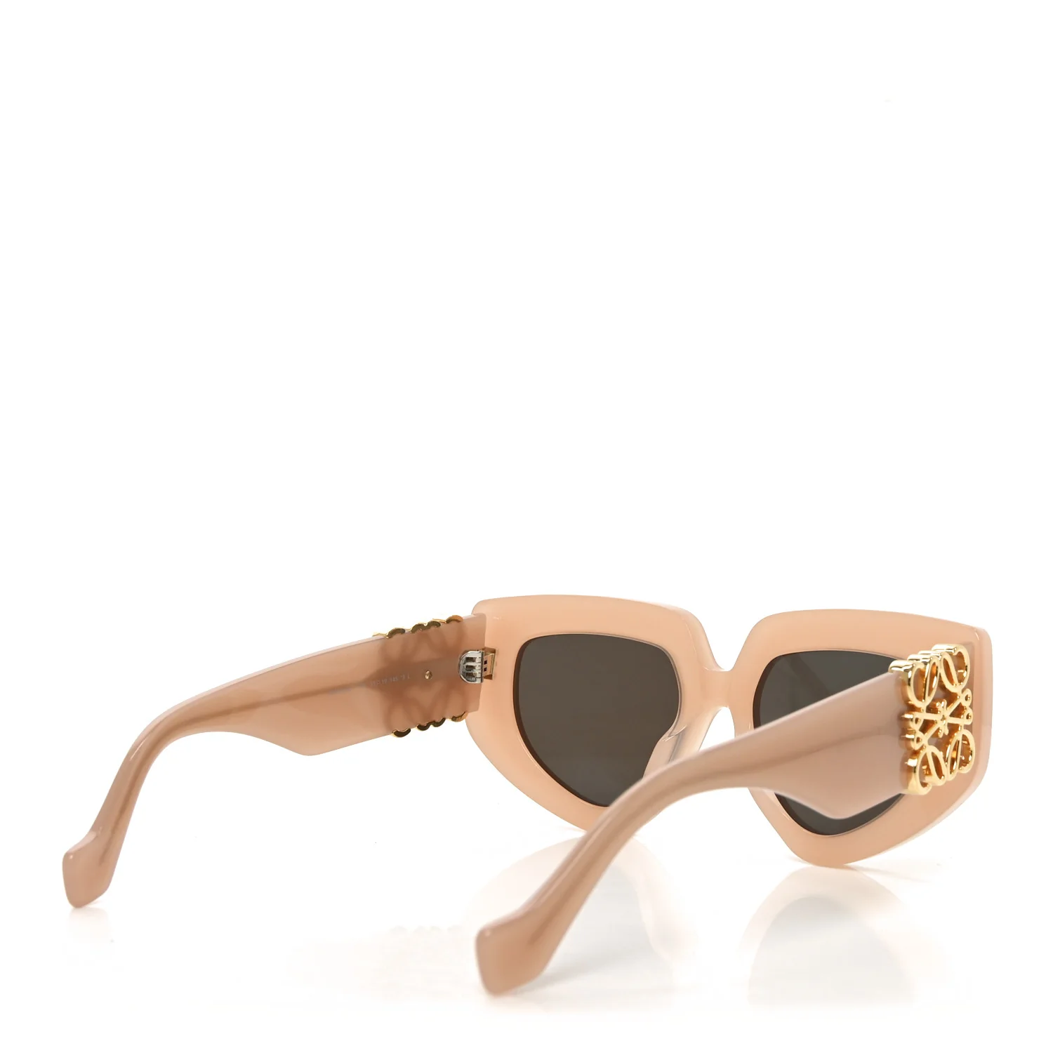 Acetate Anagram Cat Eye Sunglasses LW40154U Light Pink - Image 4