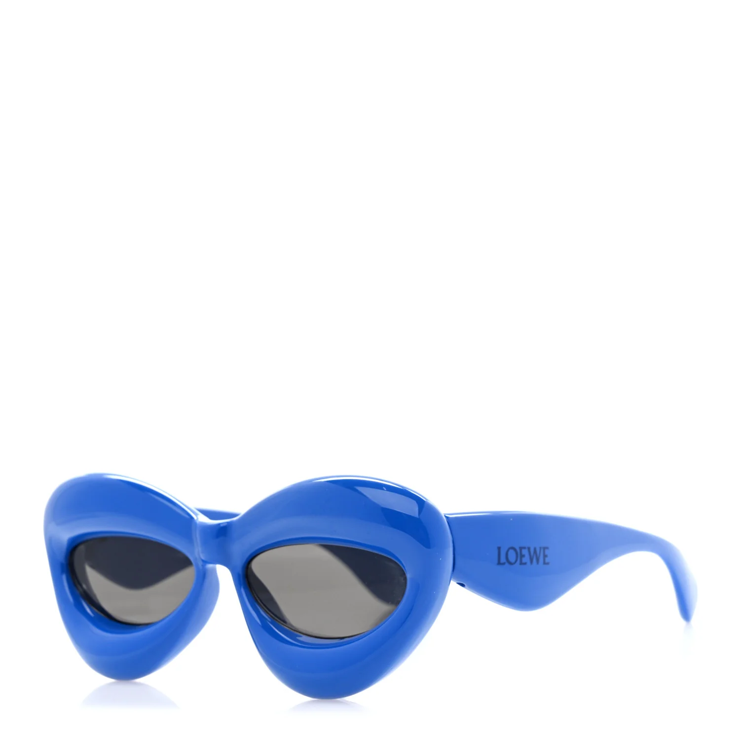 Acetate Inflated Cat-Eye Sunglasses LW40097I Blue
