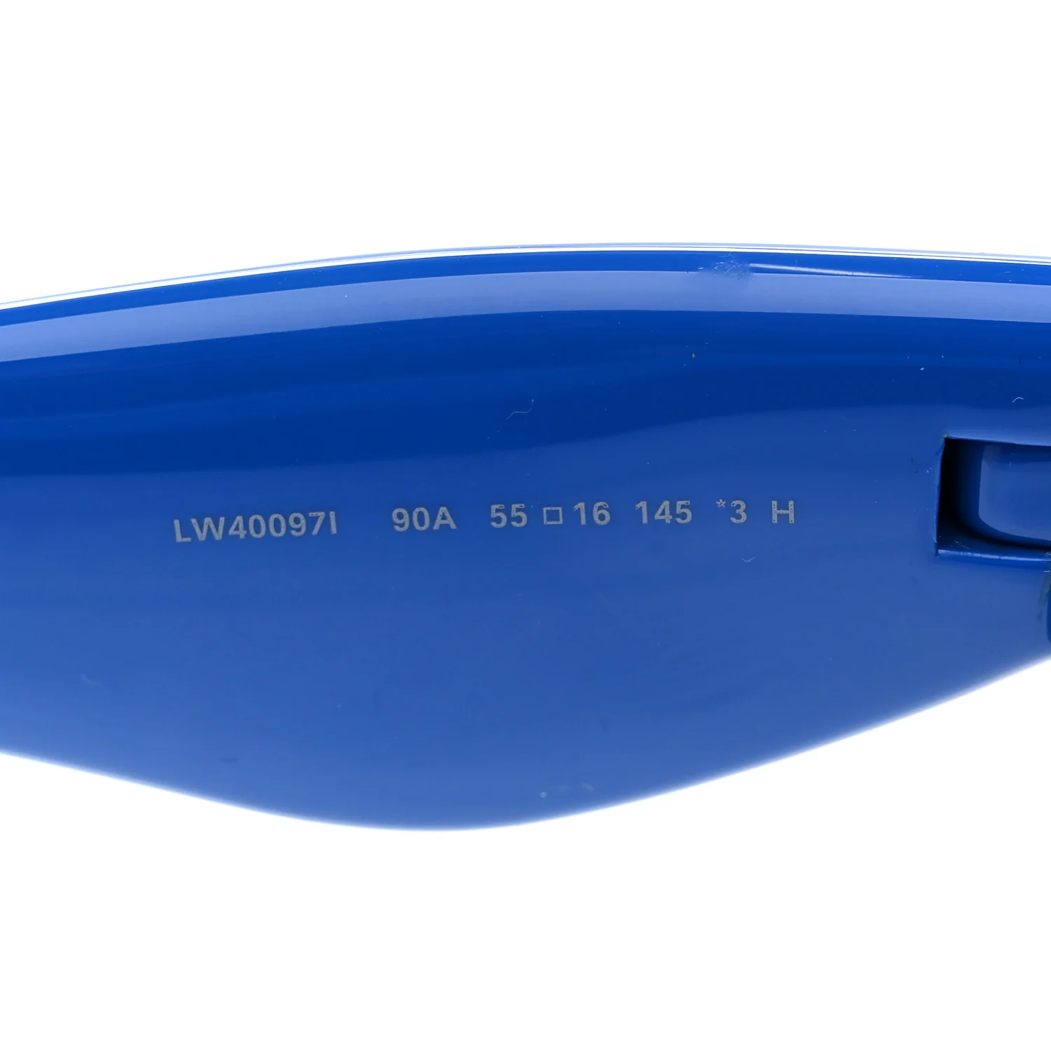 Acetate Inflated Cat-Eye Sunglasses LW40097I Blue - Image 5