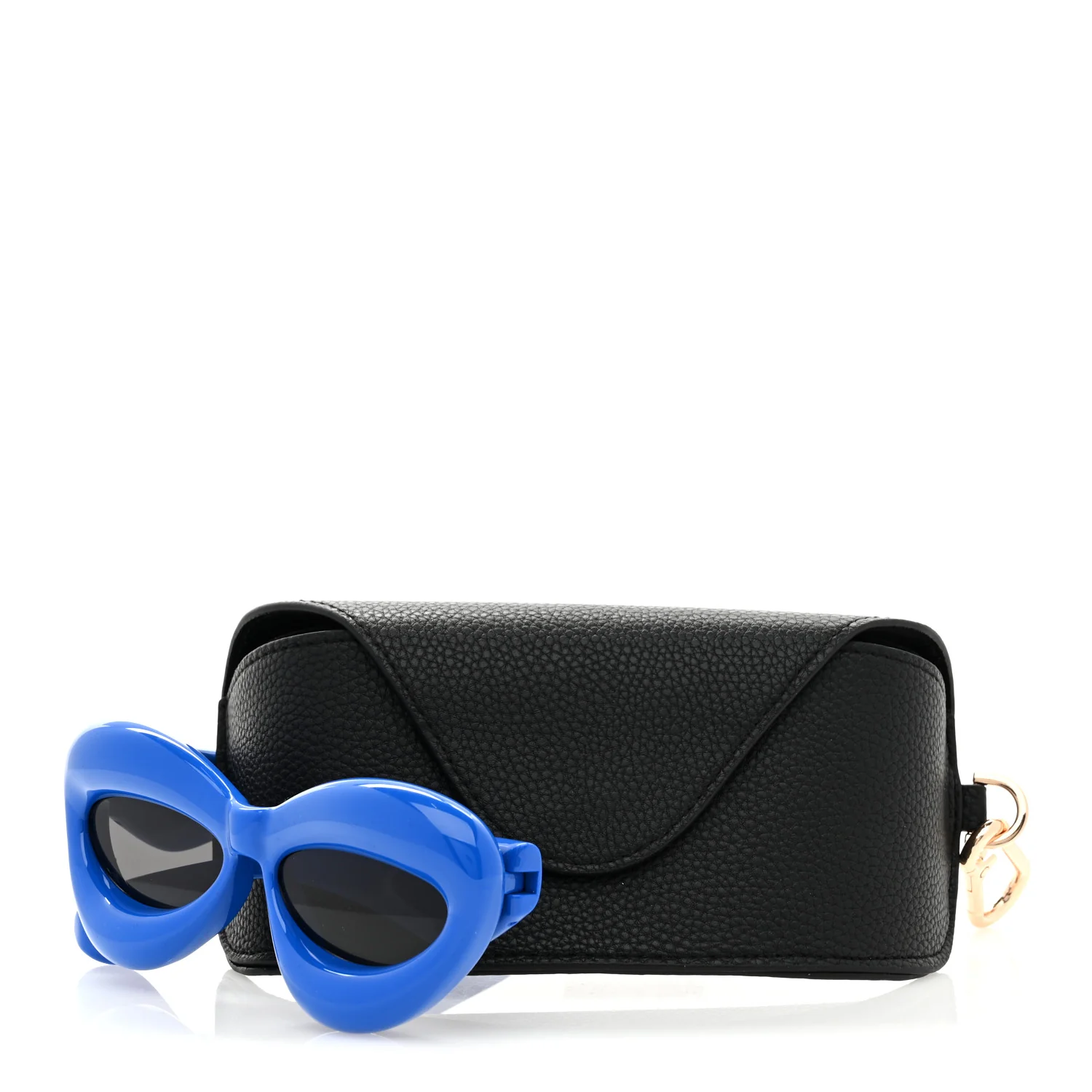 Acetate Inflated Cat-Eye Sunglasses LW40097I Blue - Image 7