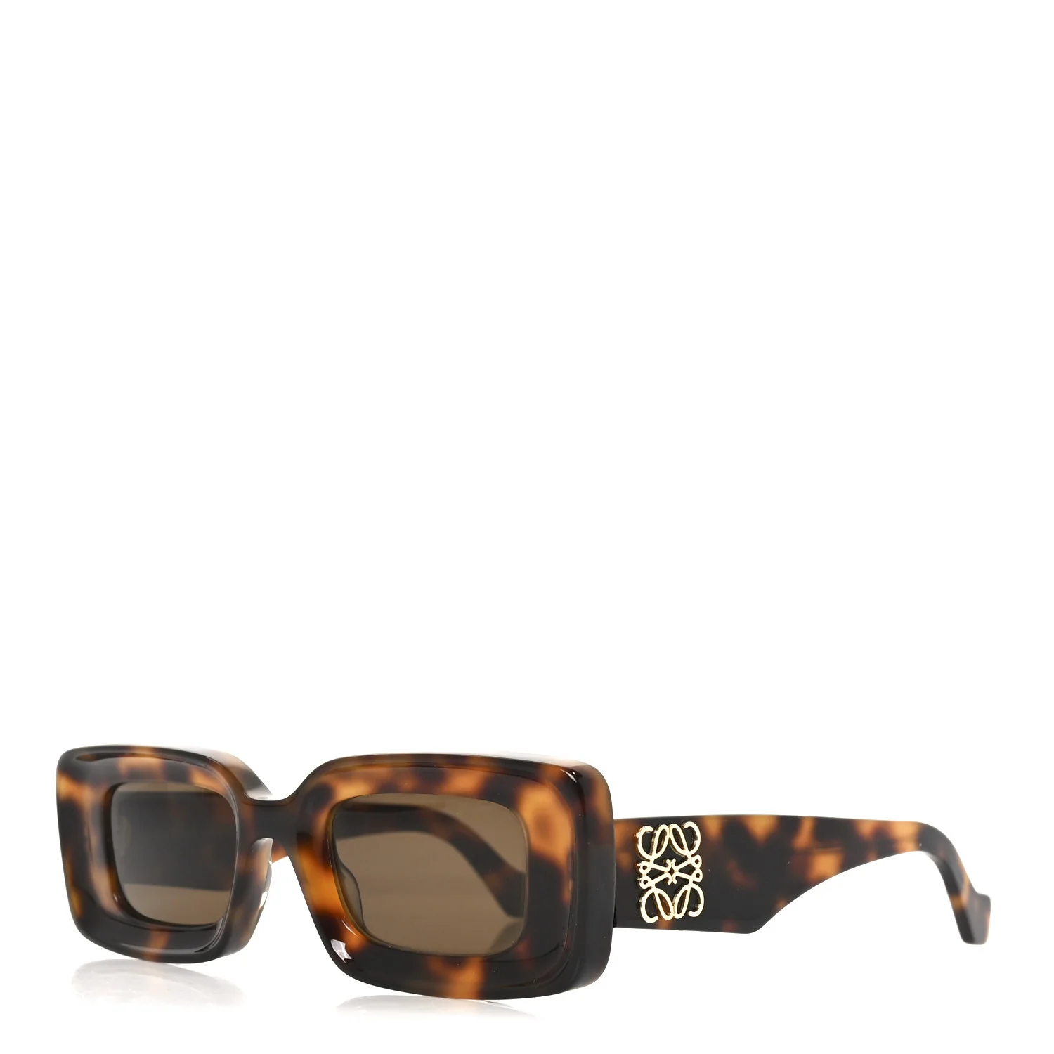 Acetate Rectangular Sunglasses LW40101I Tortoise