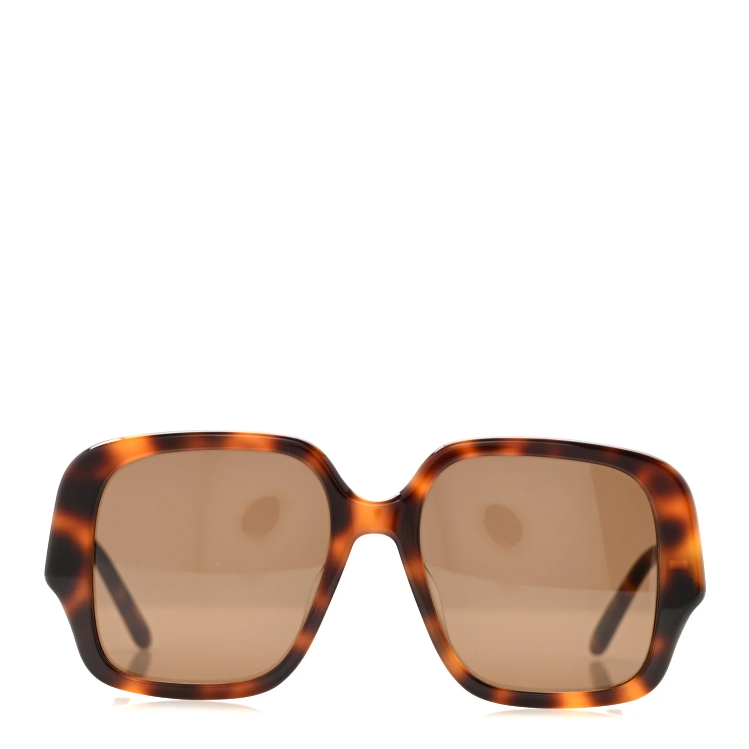 Acetate Square Sunglasses LW40134U Tortoise - Image 3