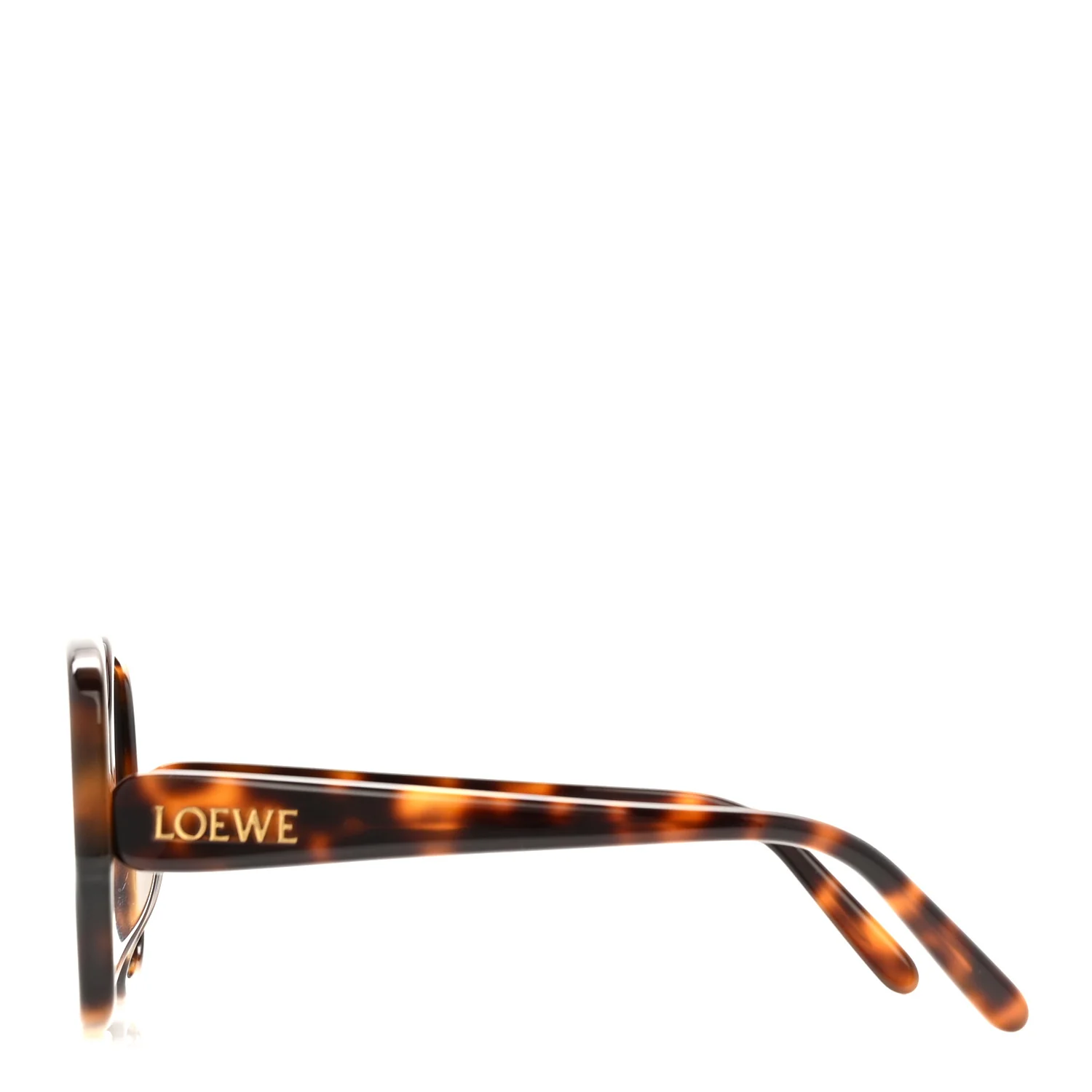Acetate Square Sunglasses LW40134U Tortoise - Image 5
