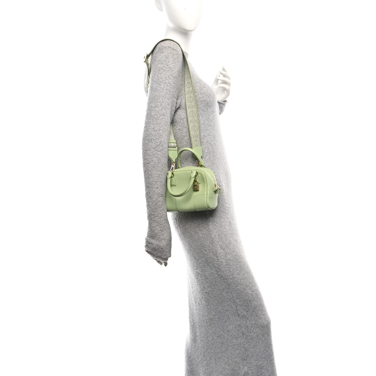 Calfskin Amazona 16 Tote Light Pear - Image 2