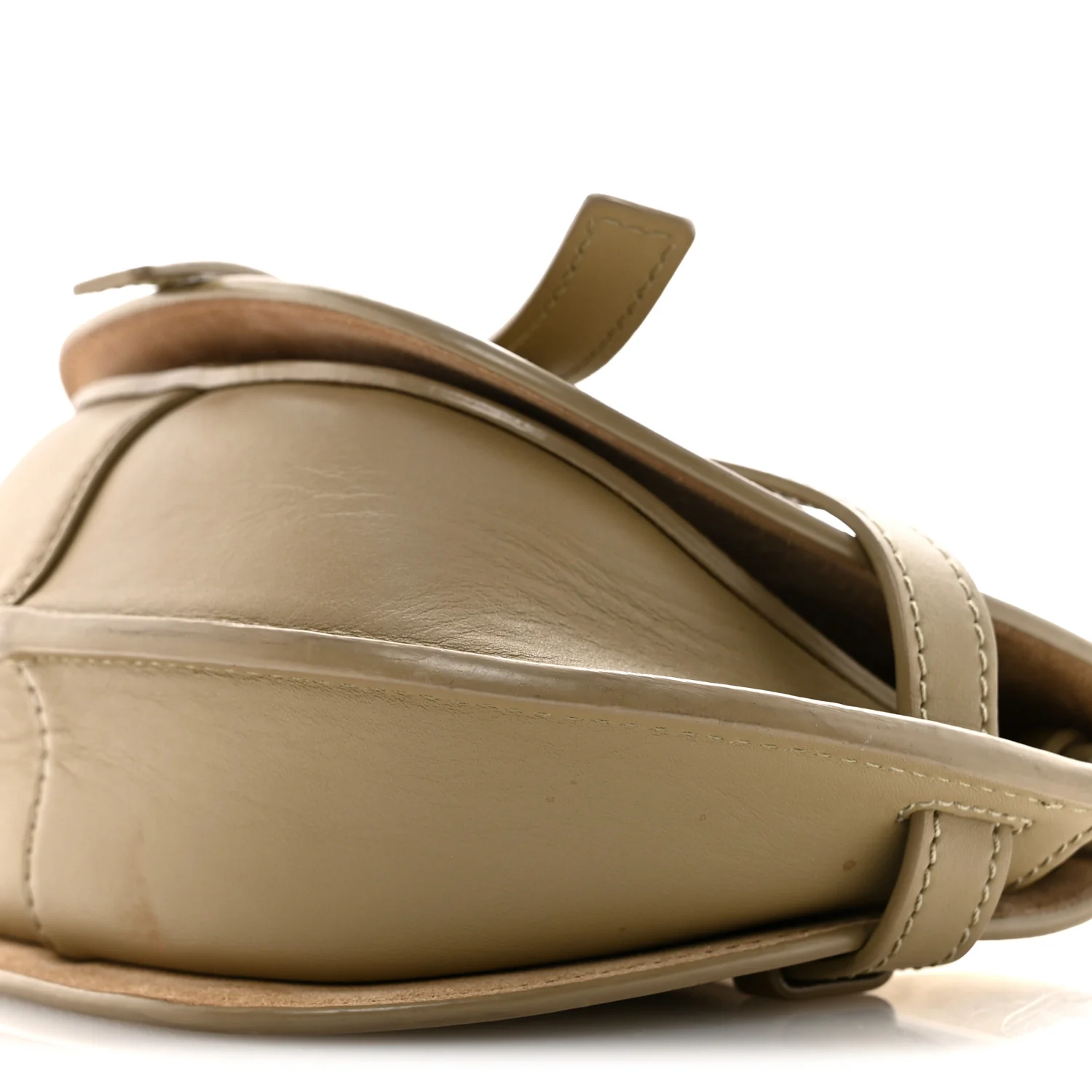 Calfskin Jacquard Mini Gate Dual Bag Butter - Image 10