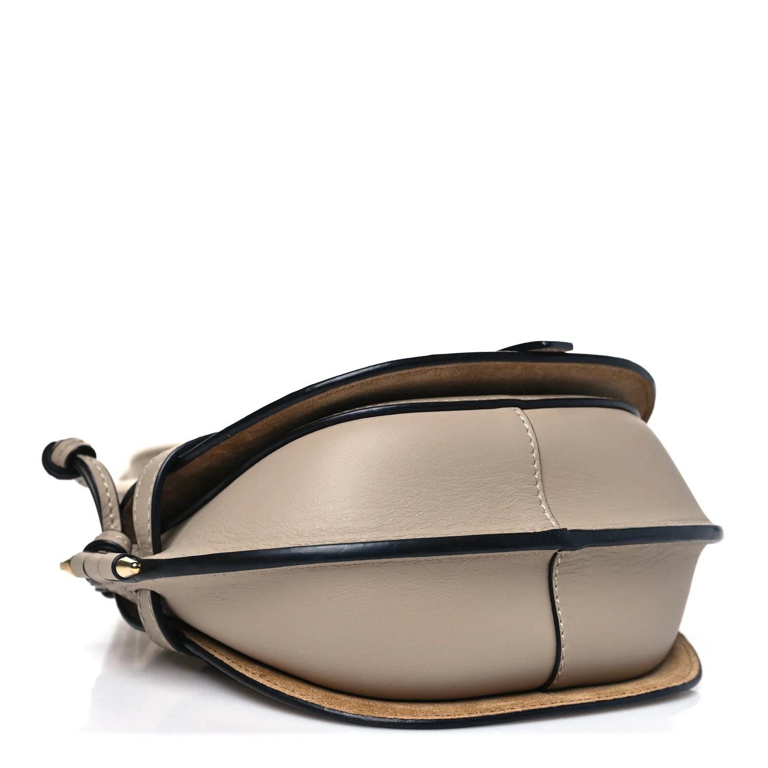 Calfskin Jacquard Mini Gate Dual Bag Clay - Image 4
