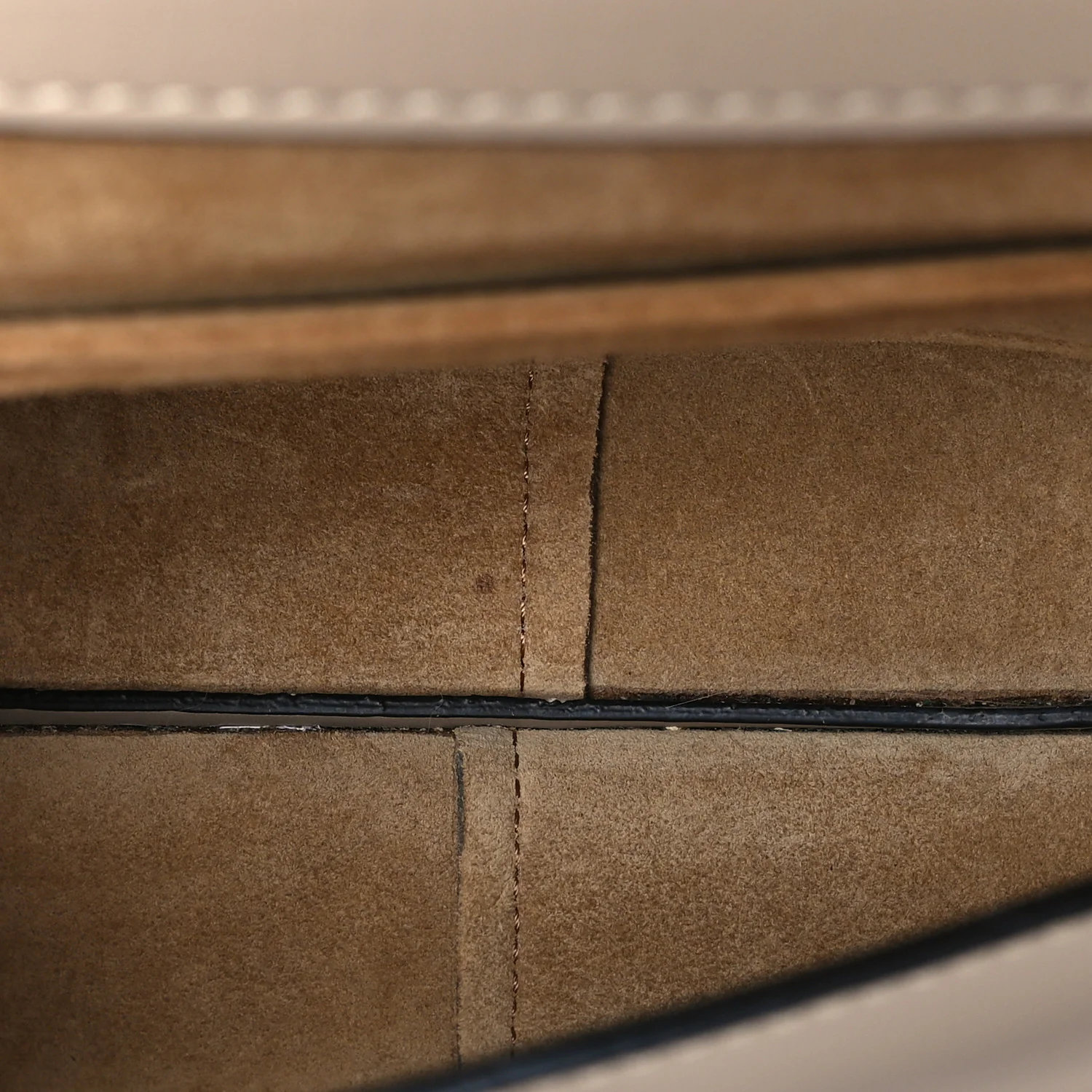 Calfskin Jacquard Mini Gate Dual Bag Clay - Image 5