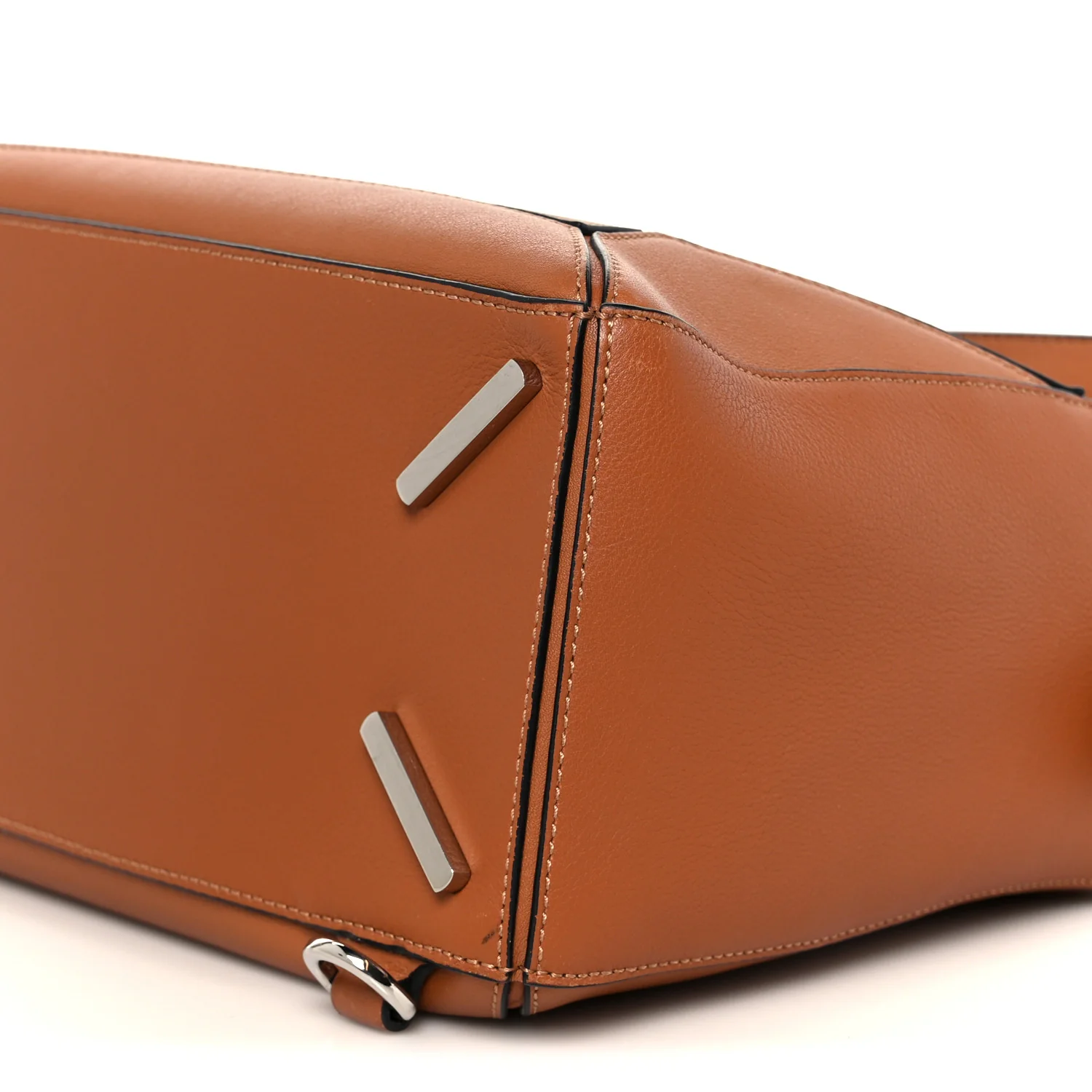 Calfskin Medium Puzzle Bag Tan - Image 11