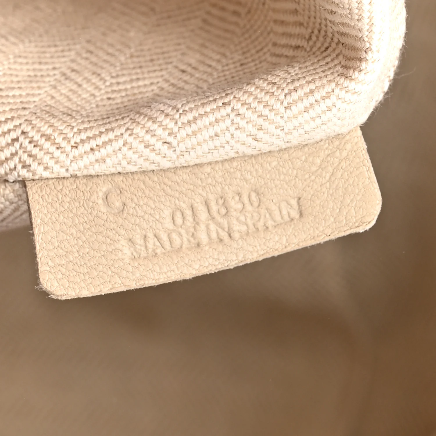 Calfskin Medium Puzzle Bag Tan - Image 12