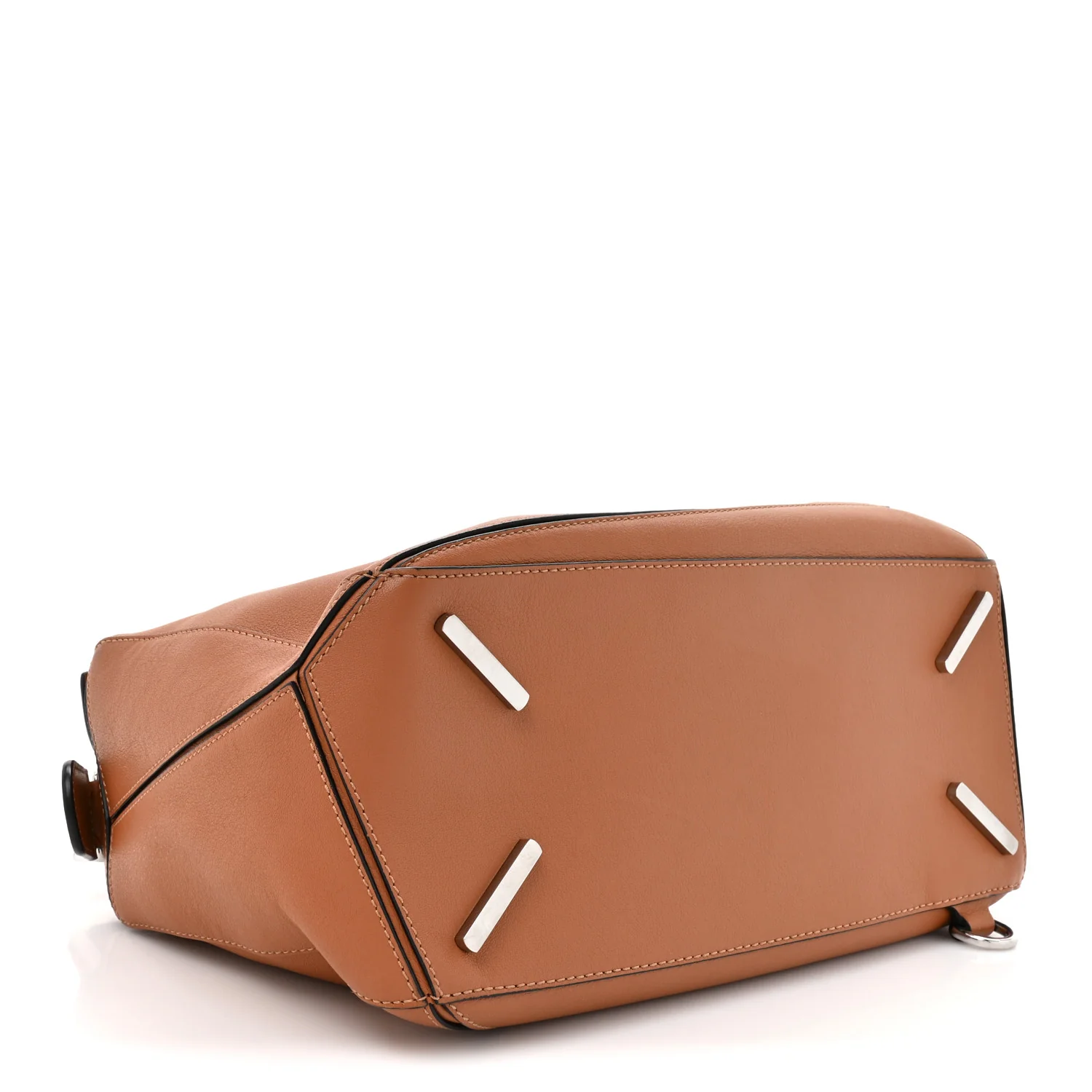Calfskin Medium Puzzle Bag Tan - Image 7