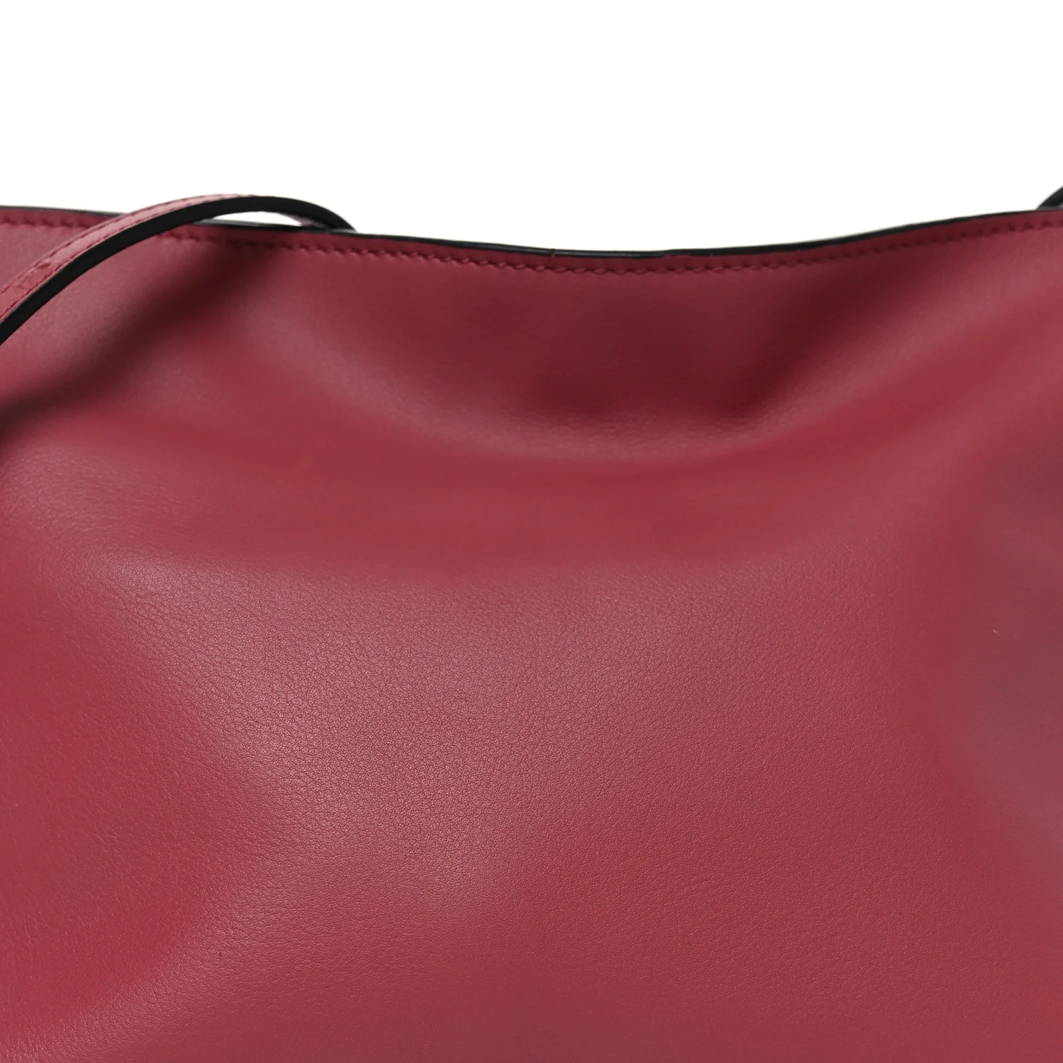 Calfskin Mini Flamenco Knot Clutch Pink - Image 7