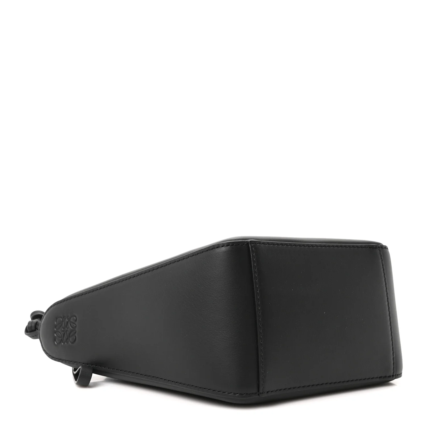 Calfskin Mini Hammock Hobo Black - Image 4