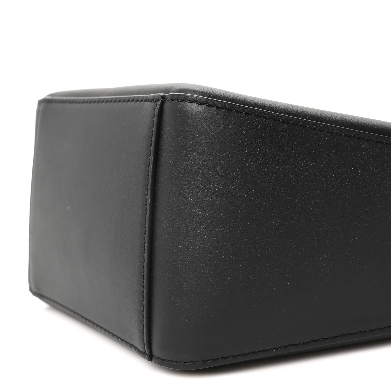 Calfskin Mini Hammock Hobo Black - Image 9