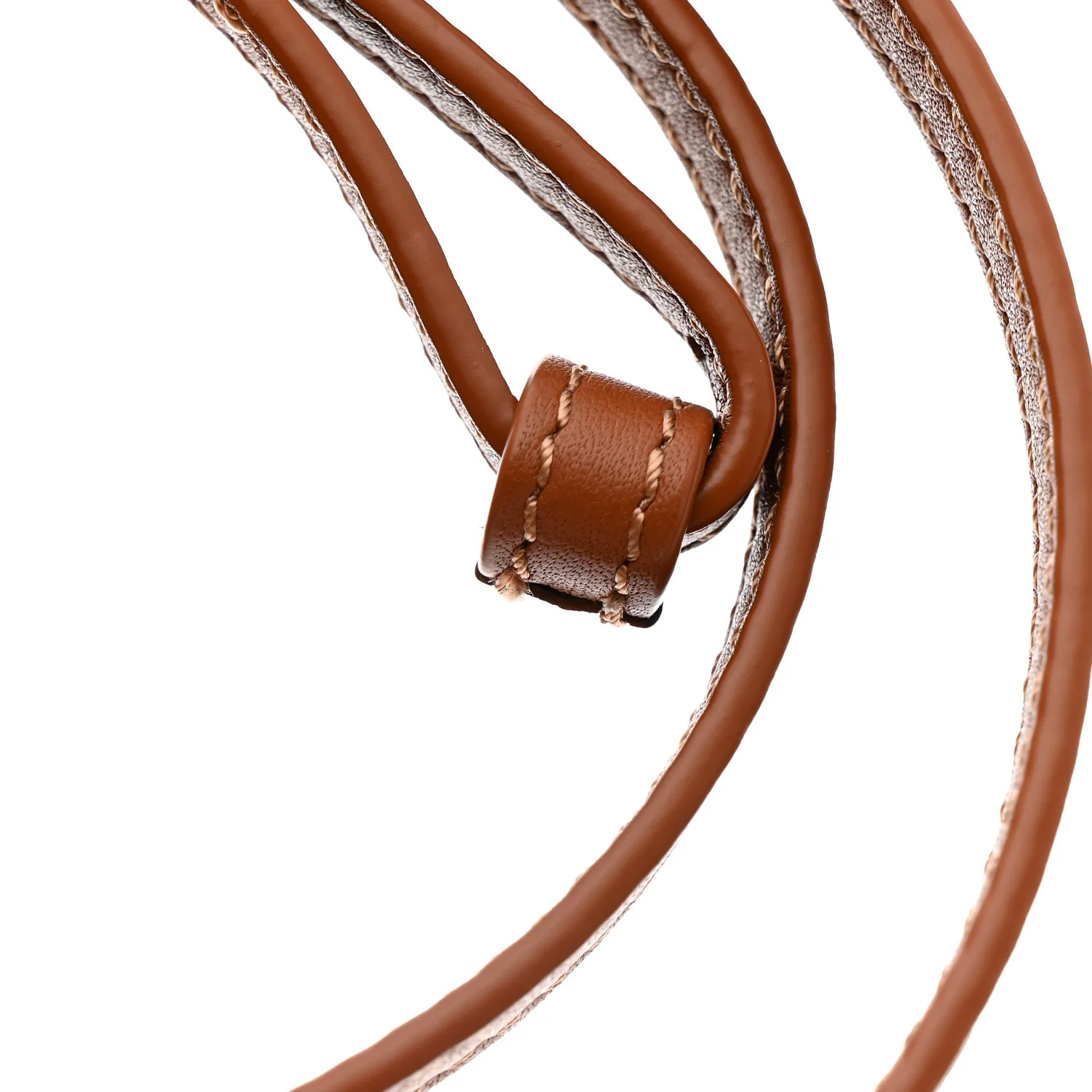 Calfskin Mini Hammock Hobo Tan - Image 11