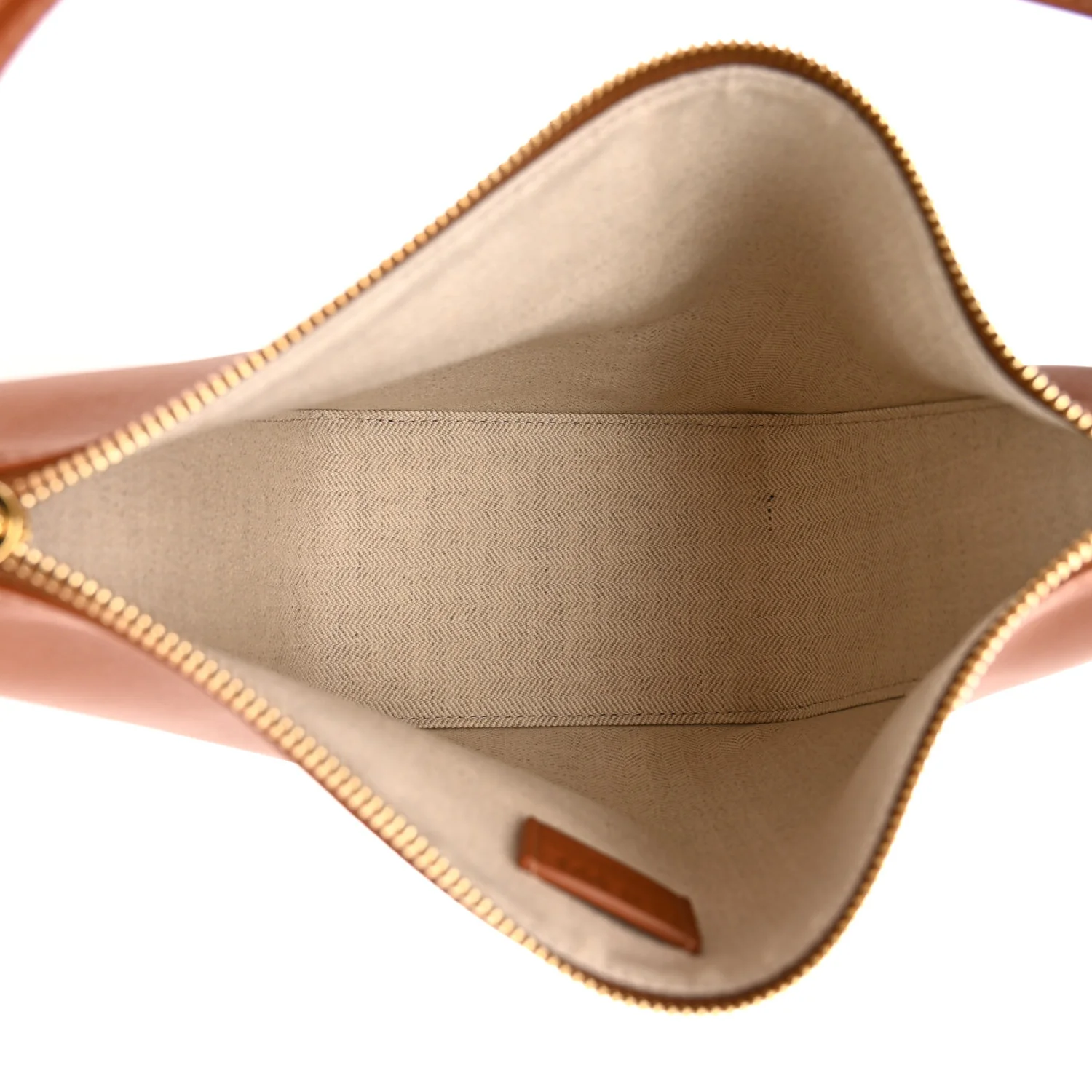 Calfskin Mini Hammock Hobo Tan - Image 5