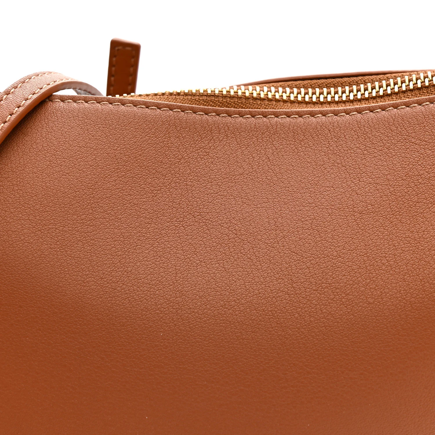 Calfskin Mini Hammock Hobo Tan - Image 8
