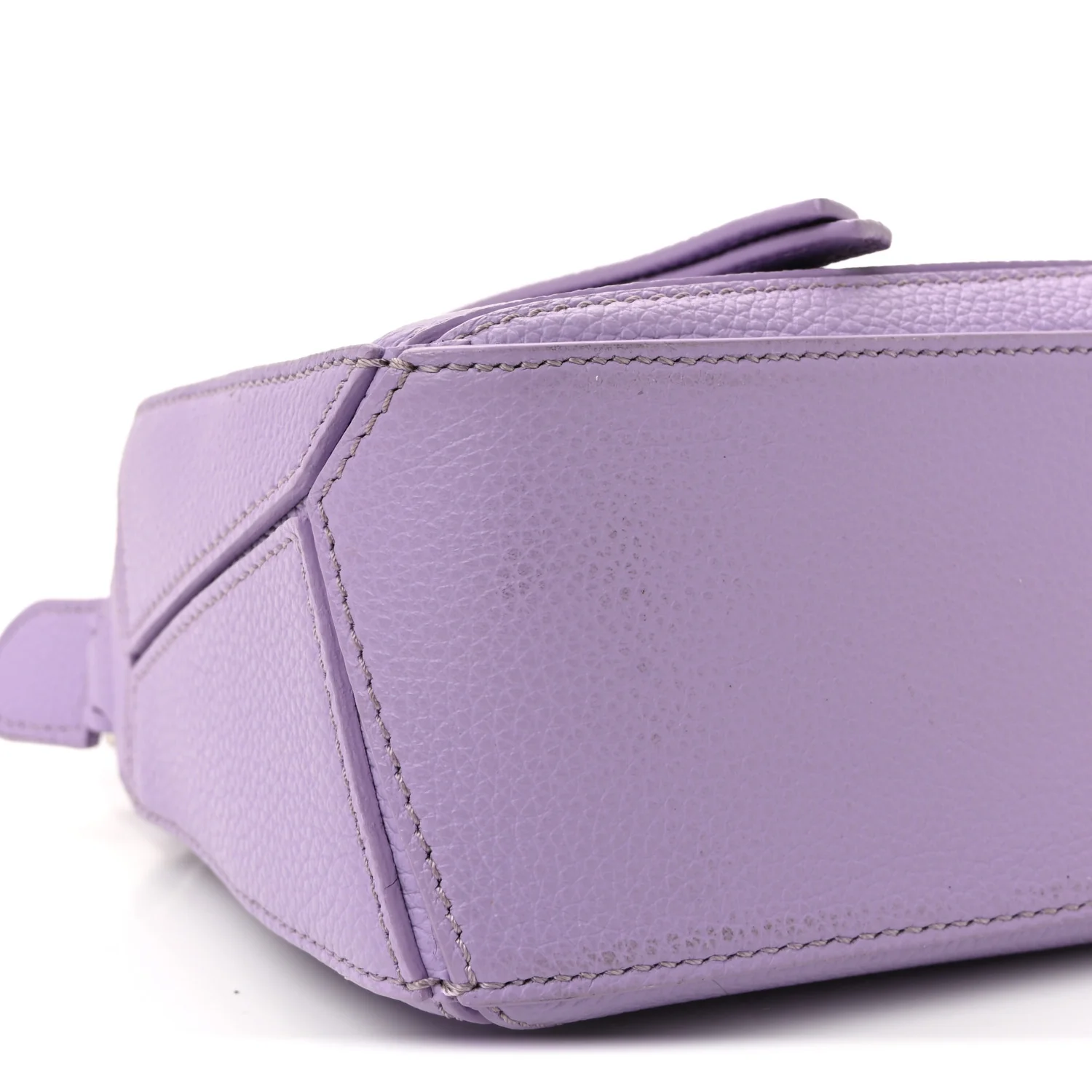 Calfskin Mini Puzzle Bag Light Mauve - Image 8