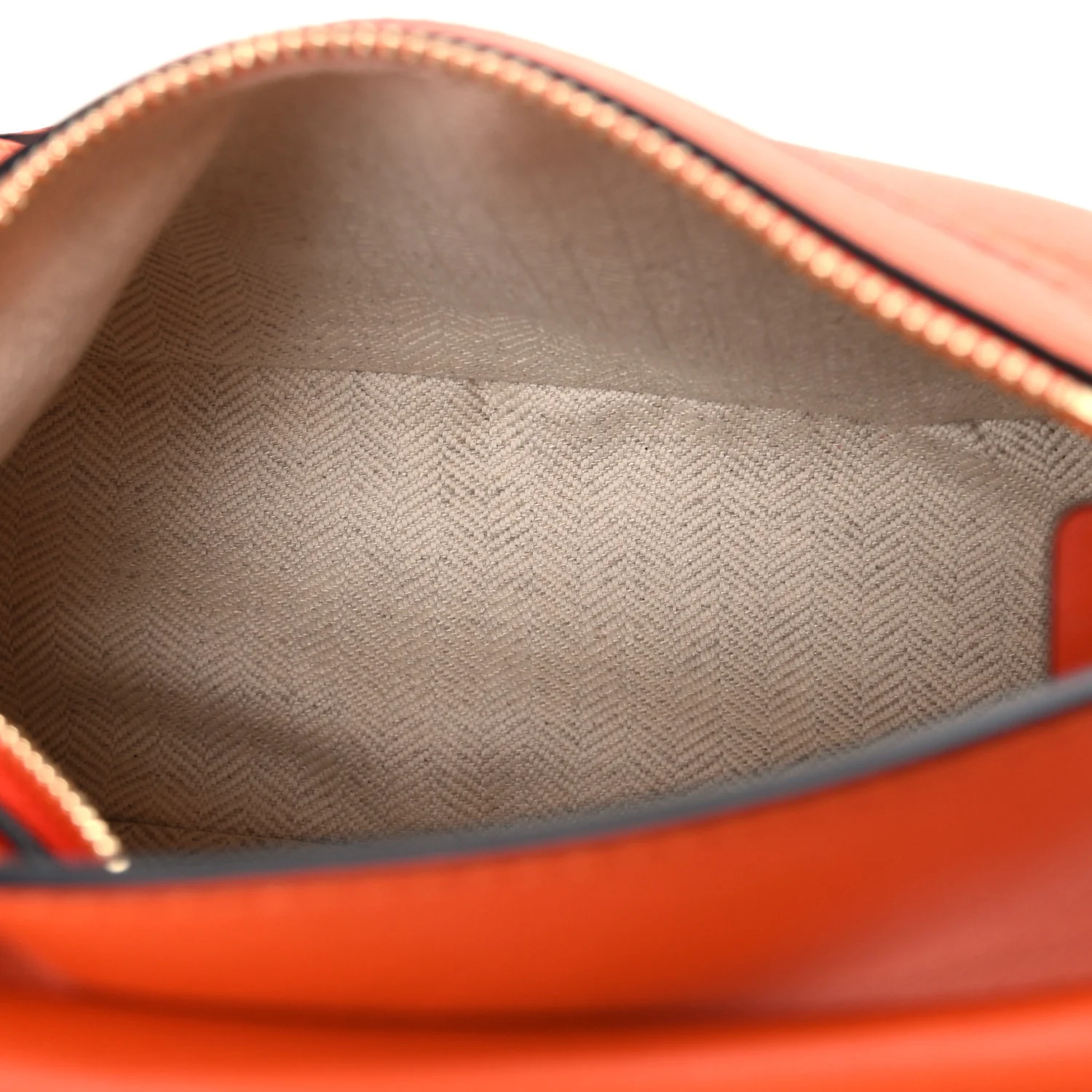 Calfskin Mini Puzzle Bag Orange - Image 5