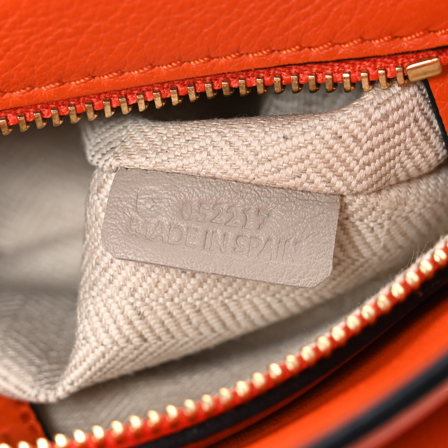 Calfskin Mini Puzzle Bag Orange - Image 7