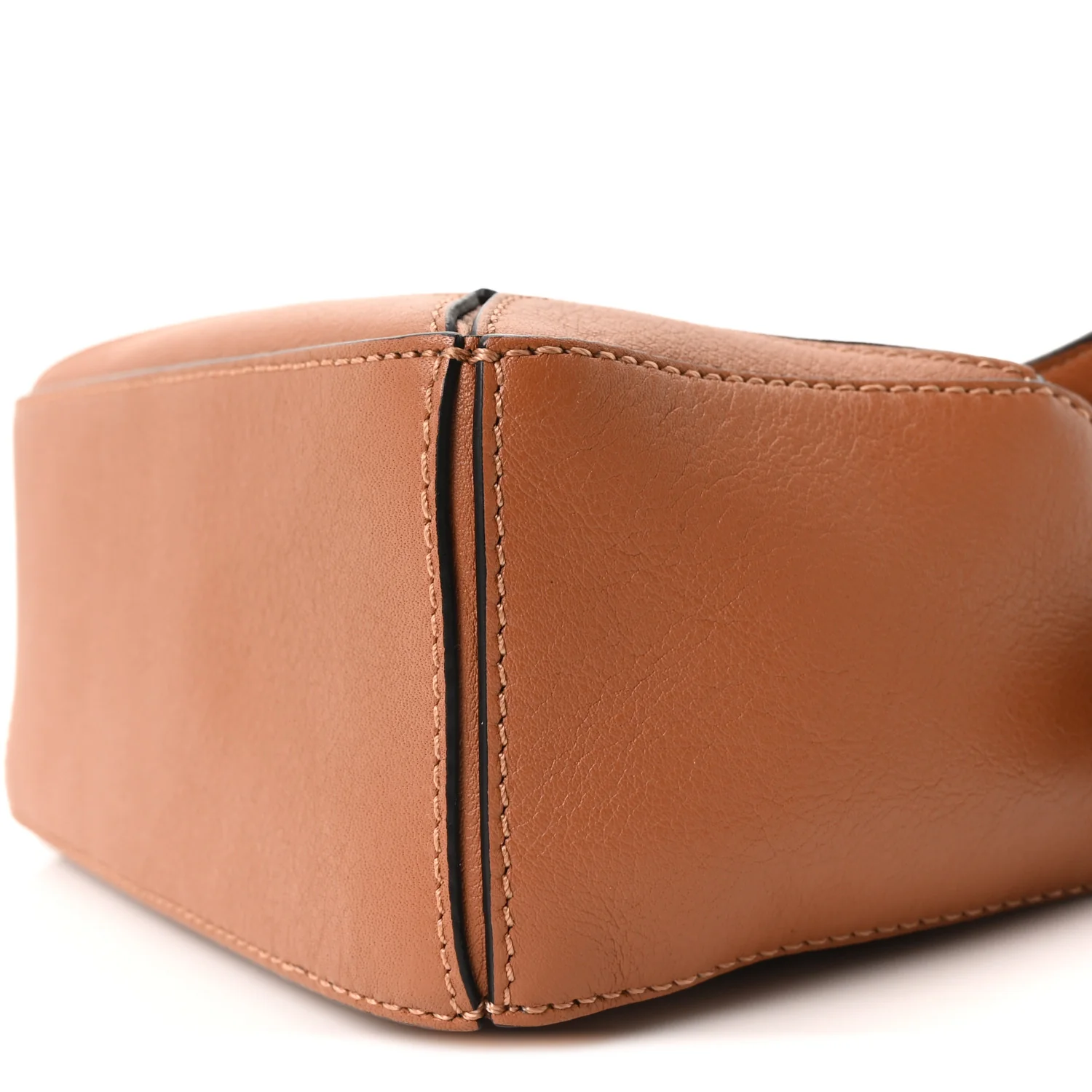 Calfskin Mini Puzzle Bag Tan - Image 10
