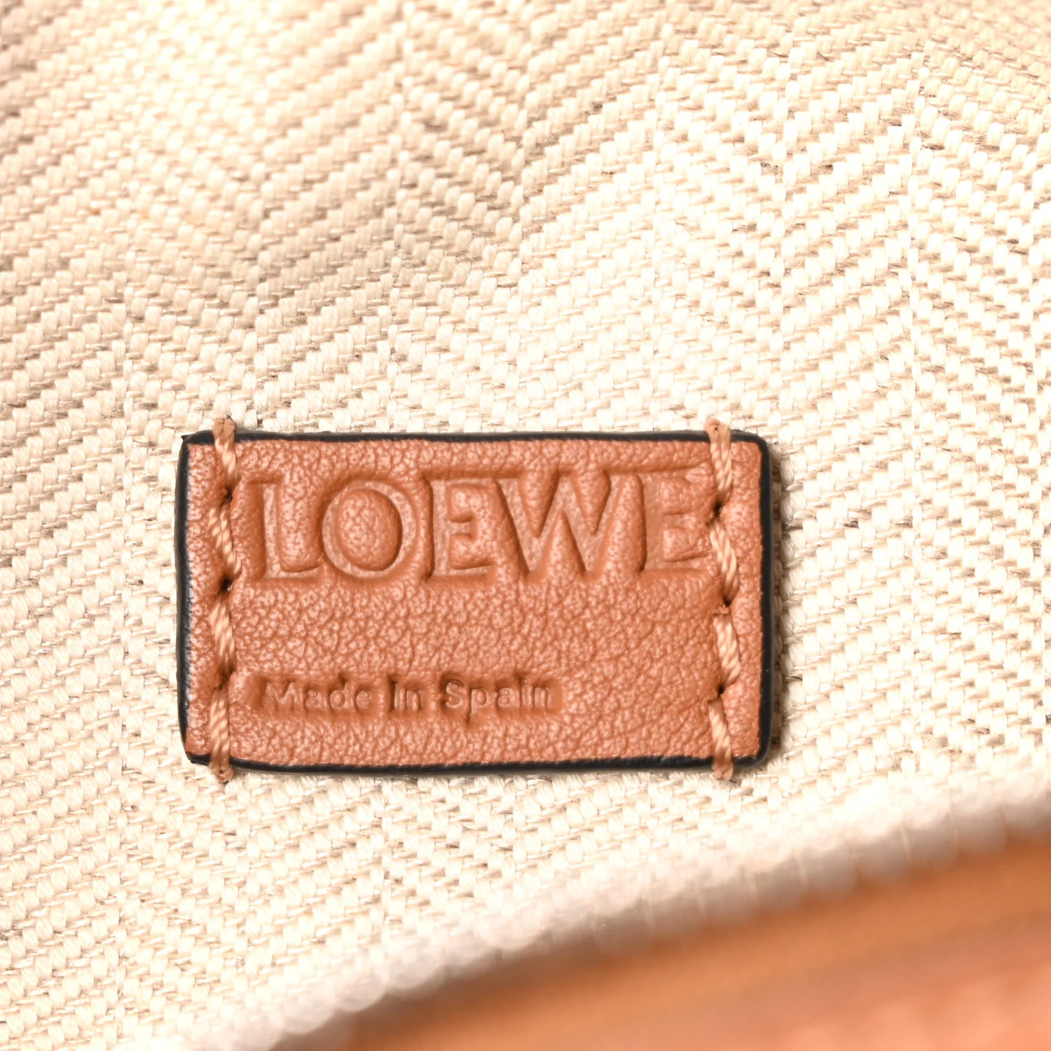 Calfskin Mini Puzzle Bag Tan - Image 6