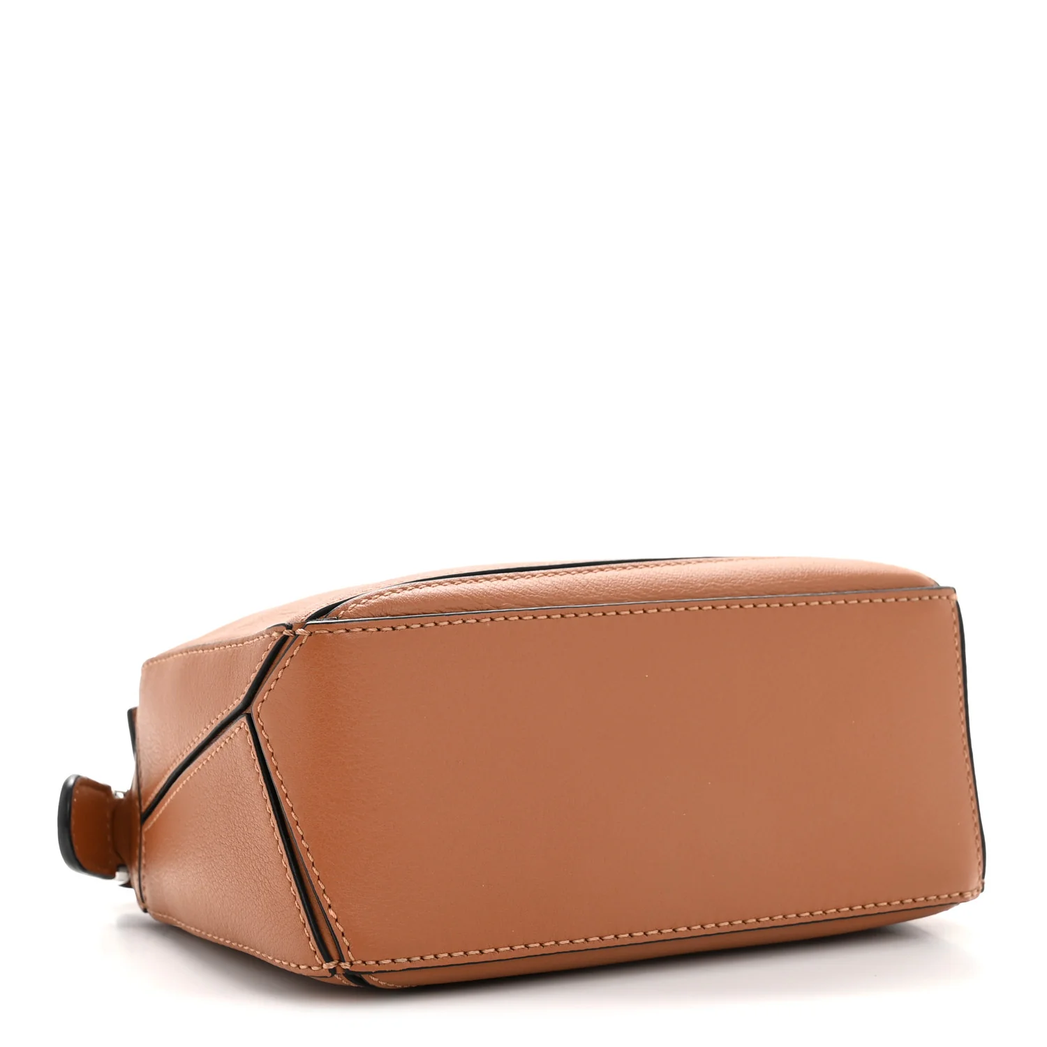 Calfskin Mini Puzzle Bag Tan - Image 8