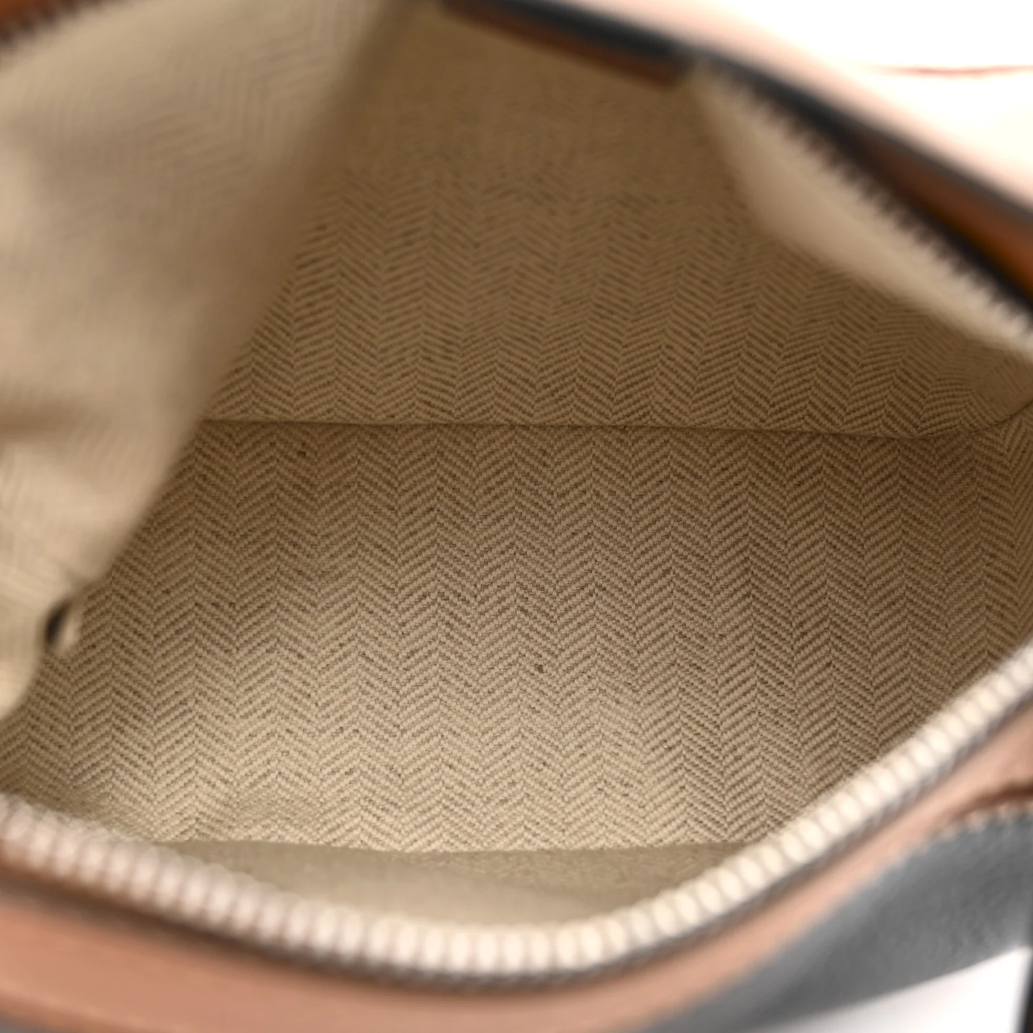 Calfskin Mini Puzzle Bag Tan Black - Image 5