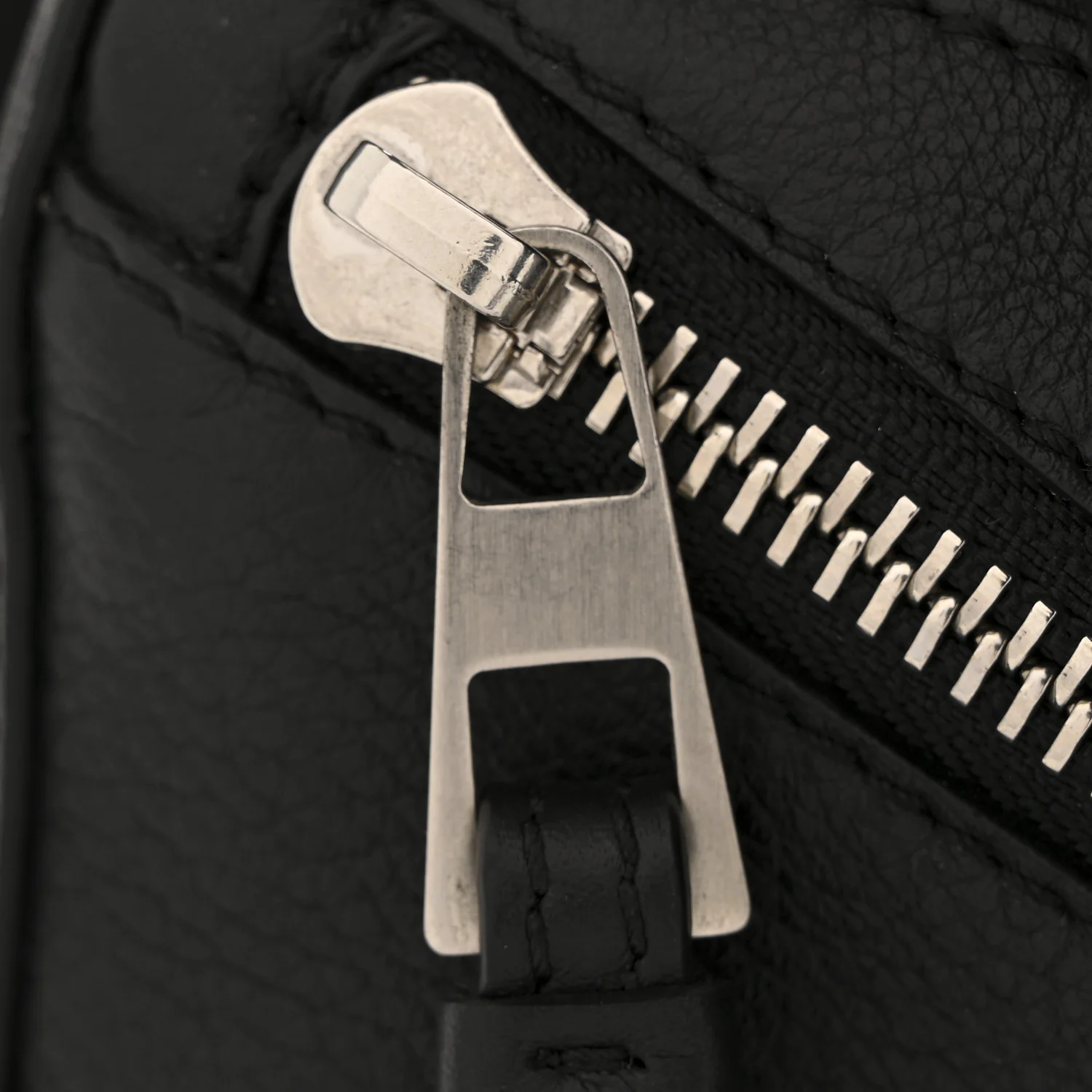 Calfskin Mini Puzzle Bumbag Black - Image 11