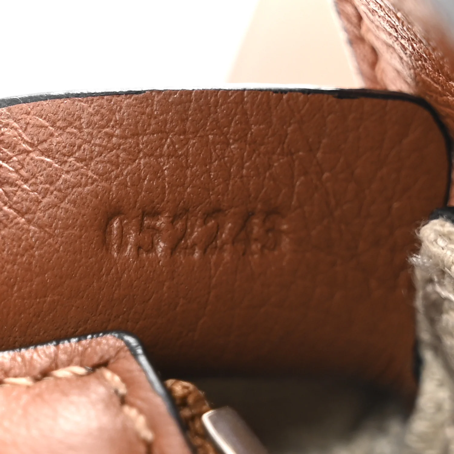 Calfskin Mini Puzzle Bumbag Tan - Image 7