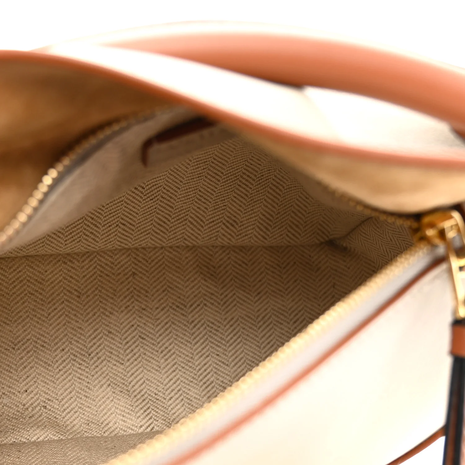 Calfskin Mini Puzzle Edge Bag Ghost Soft White - Image 5