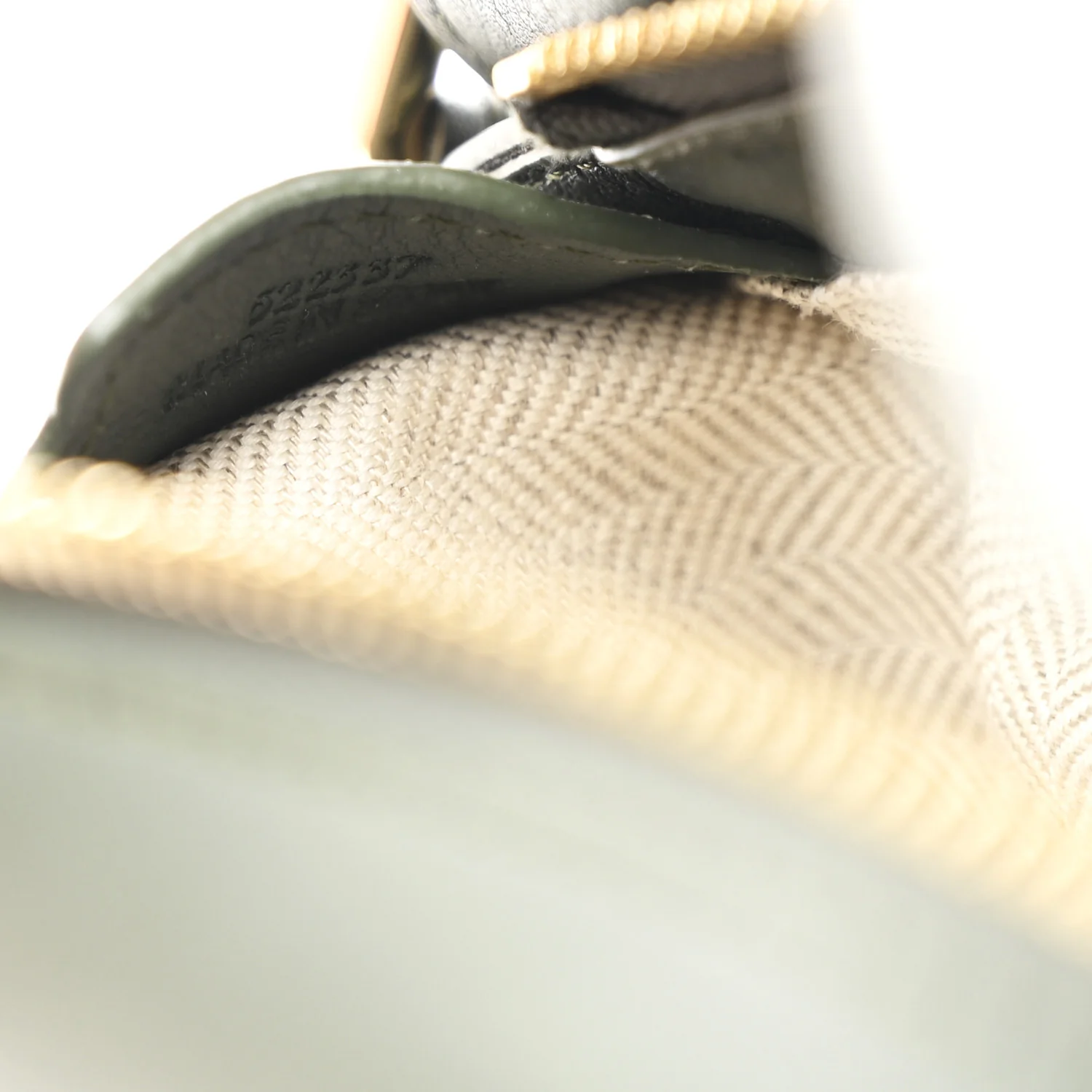 Calfskin Mini Puzzle Edge Bag Vintage Khaki - Image 7