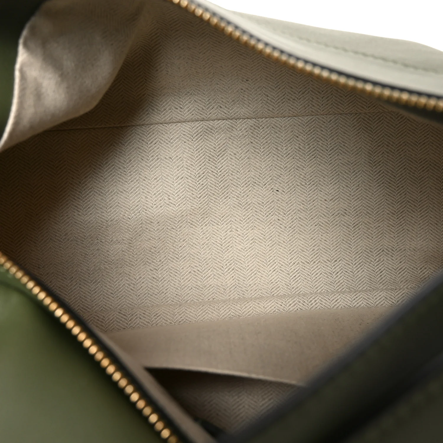 Calfskin Puzzle Hobo Avocado - Image 5