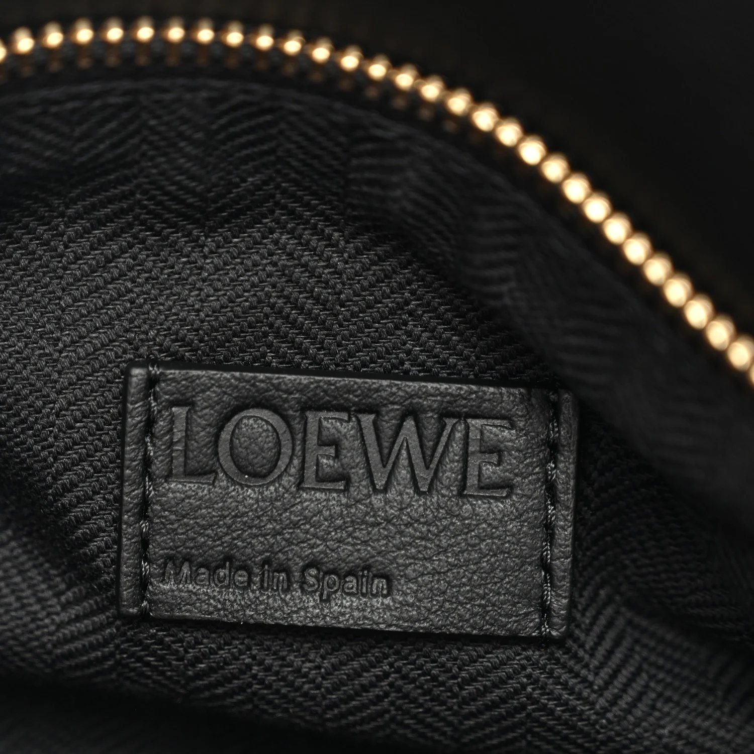Calfskin Raffia Small Puzzle Edge Bag Natural Honey Gold - Image 6