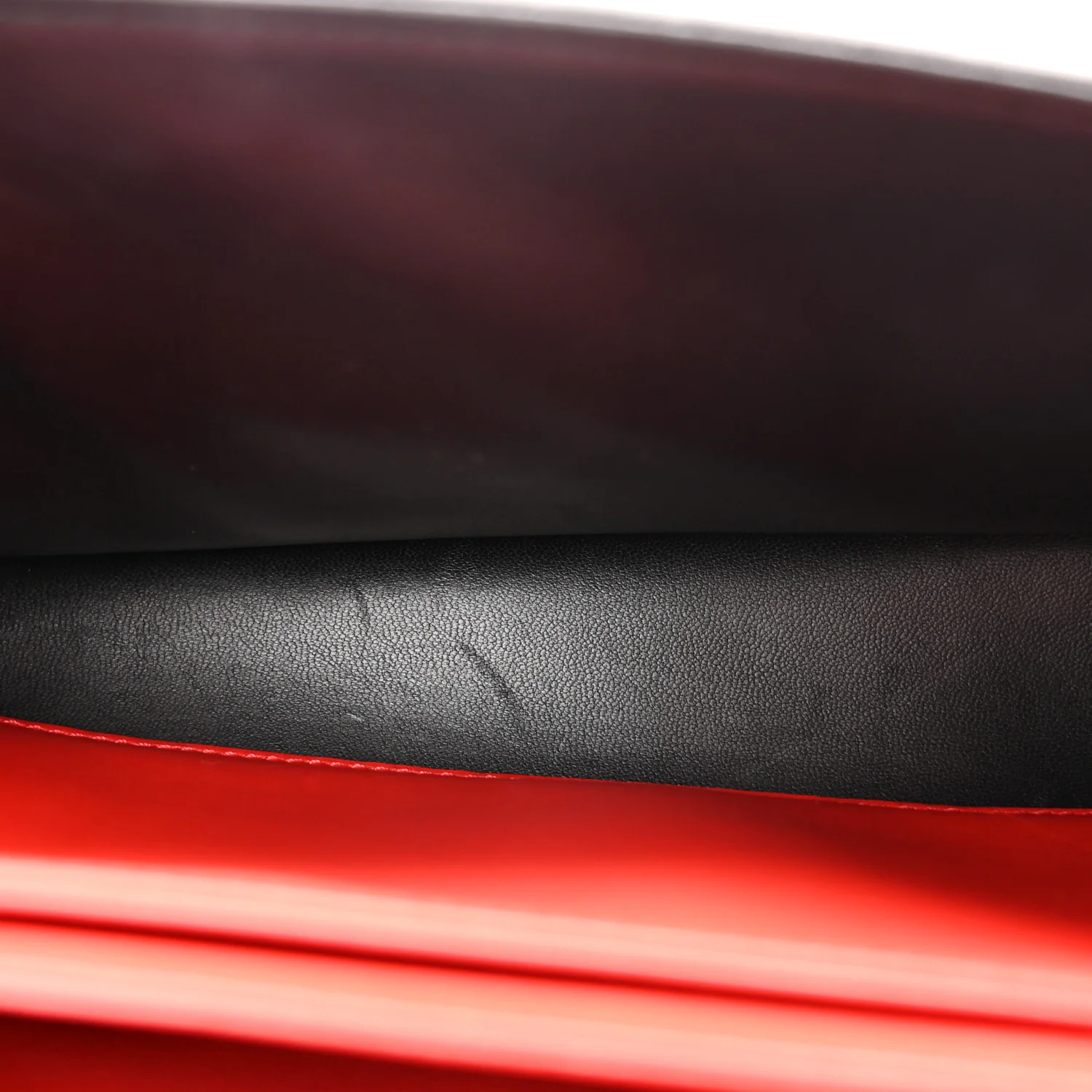 Calfskin Small Barcelona Shoulder Bag Red - Image 5