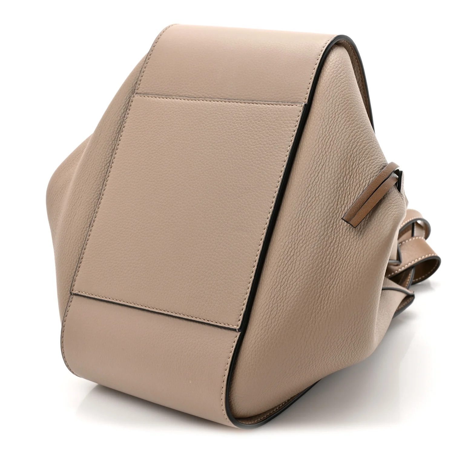 Calfskin Small Hammock Shoulder Bag Sand Mink - Image 9