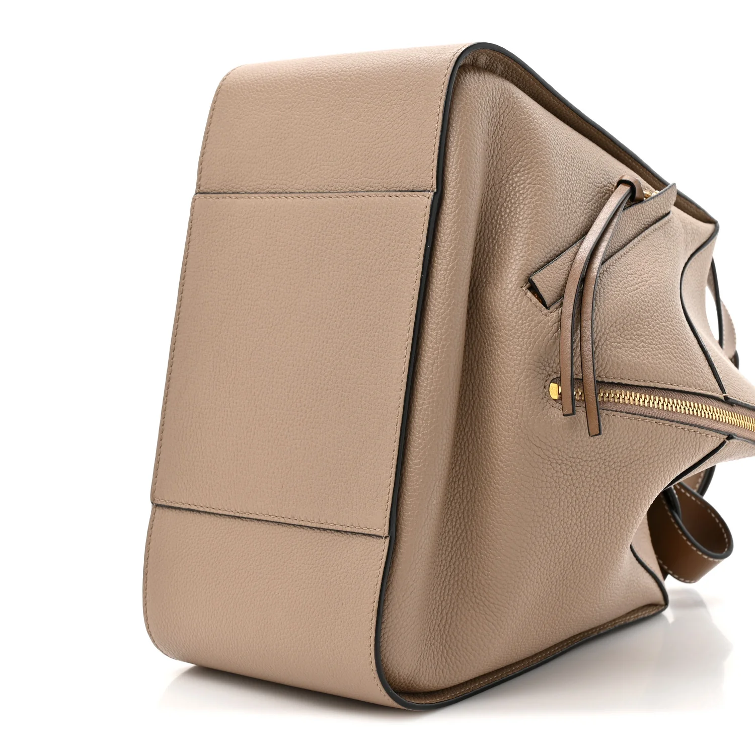 Calfskin Small Hammock Shoulder Bag Sand Mink - Image 10