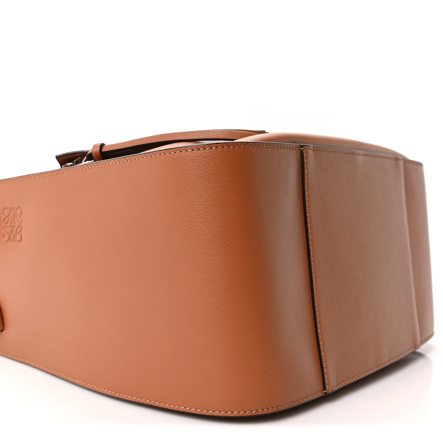 Calfskin Small Hammock Shoulder Bag Tan - Image 9