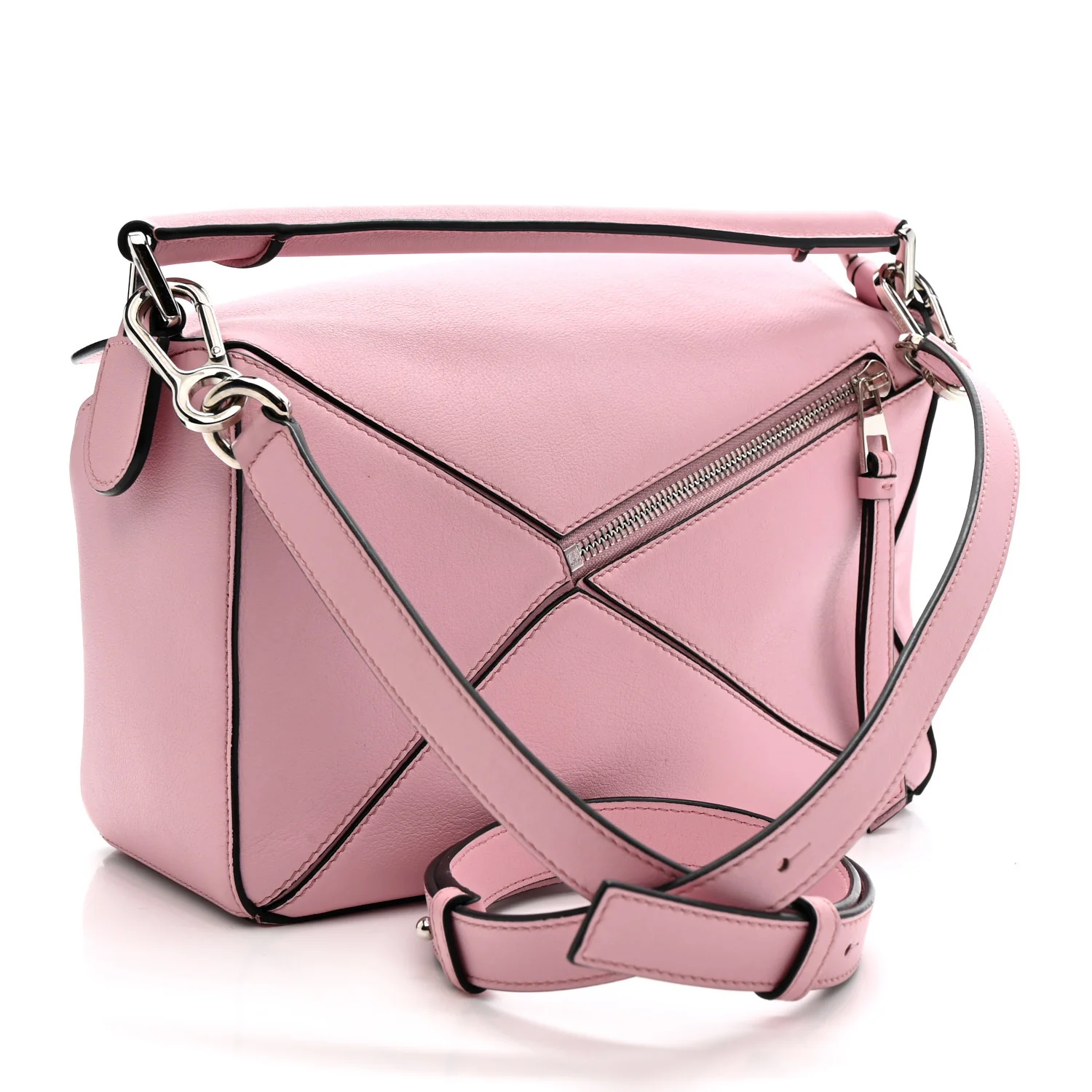 Calfskin Small Puzzle Bag Blossom - Image 3